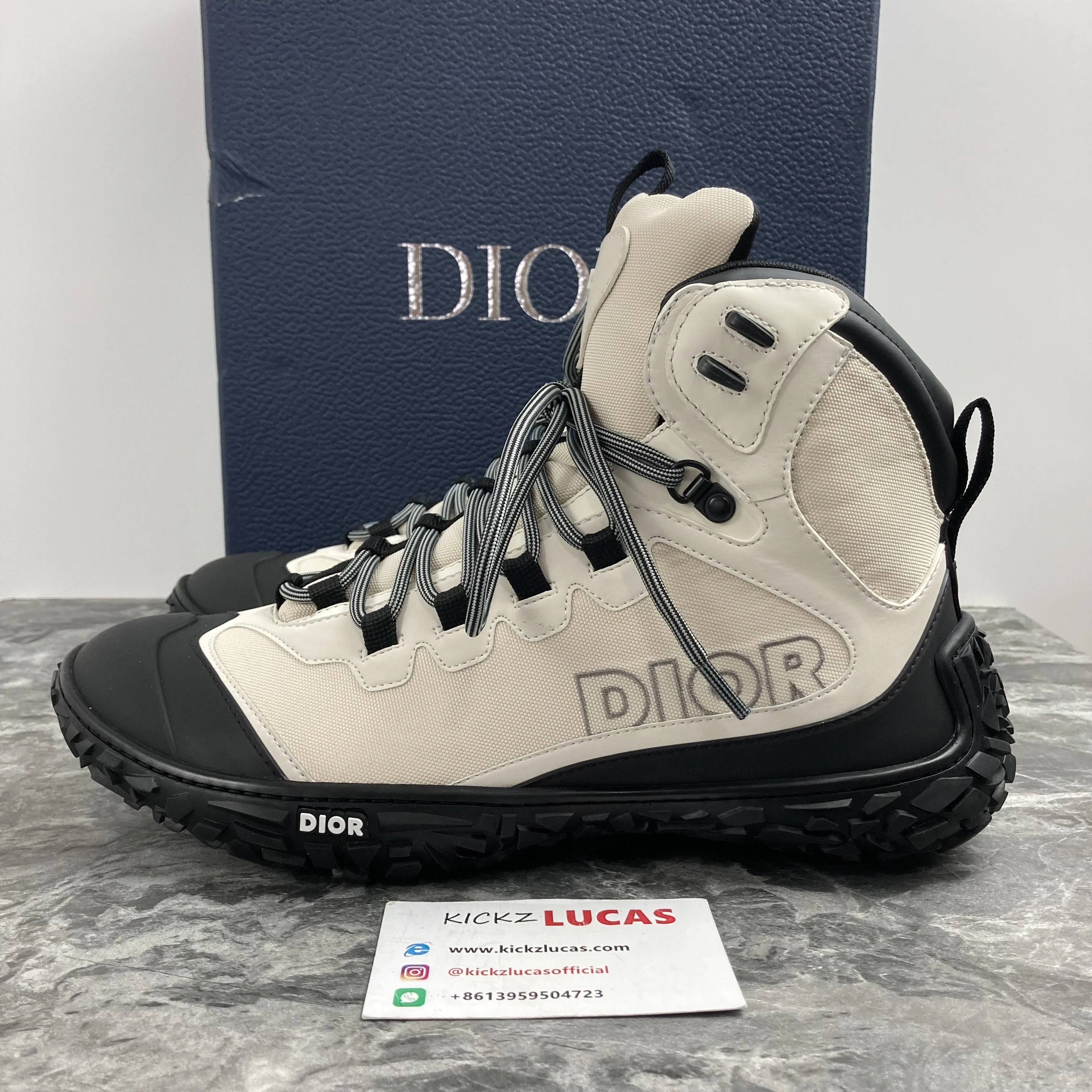 Men Women D*ior Top Boots RR230406- Bright 5729