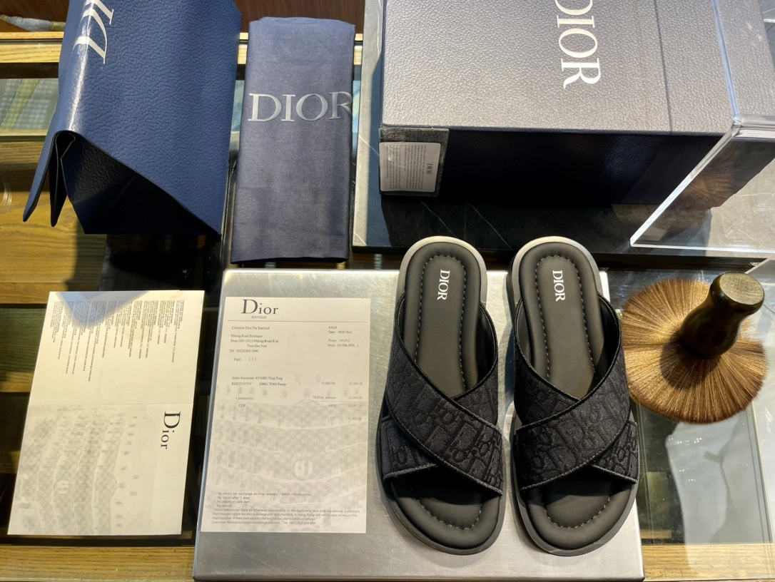 Men Women D*ior Top Slippers Alias RR 20230606 - Supportive 5702