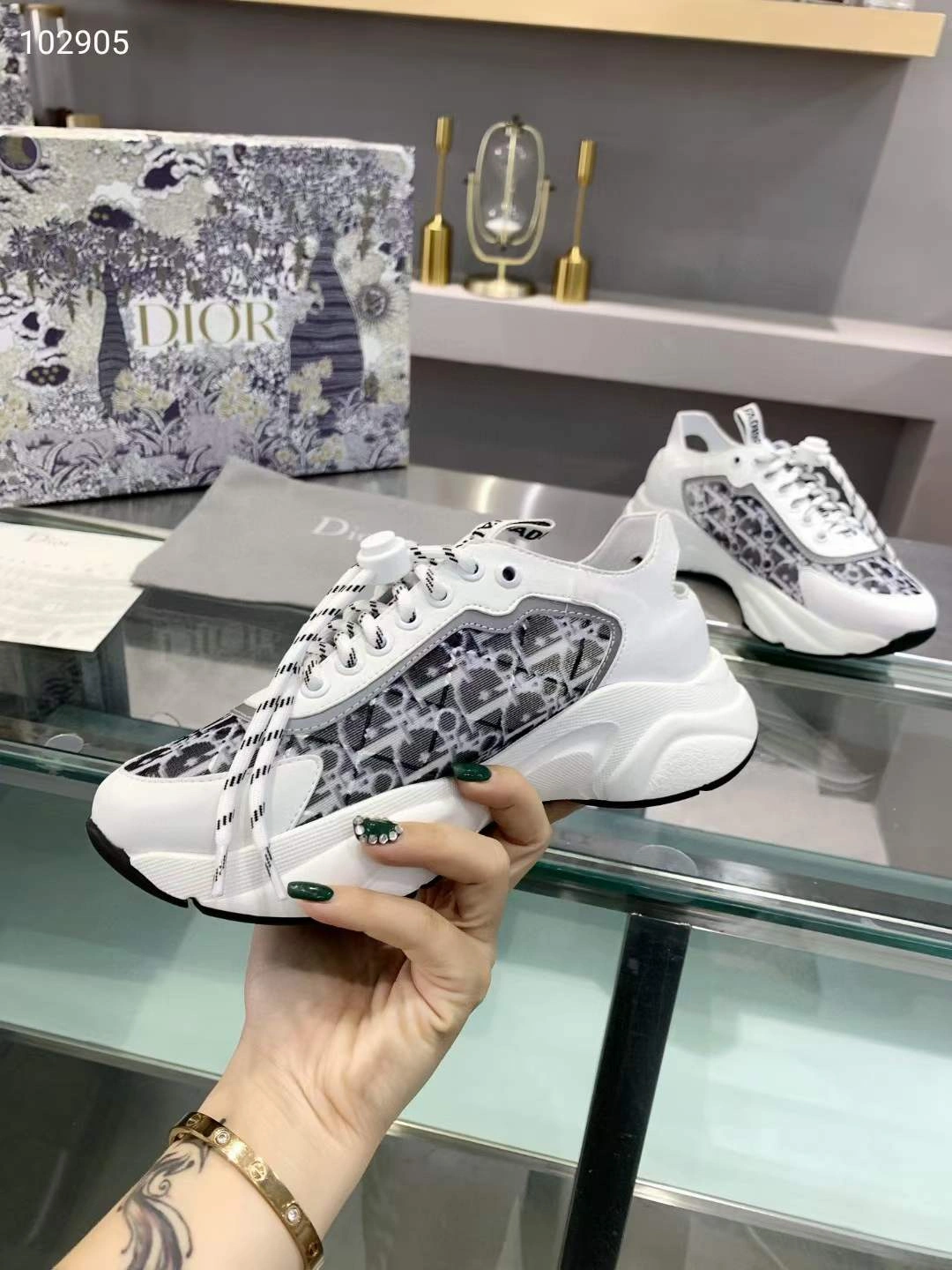 Men Women D*ior Top Sneaker TravelReady 5832
