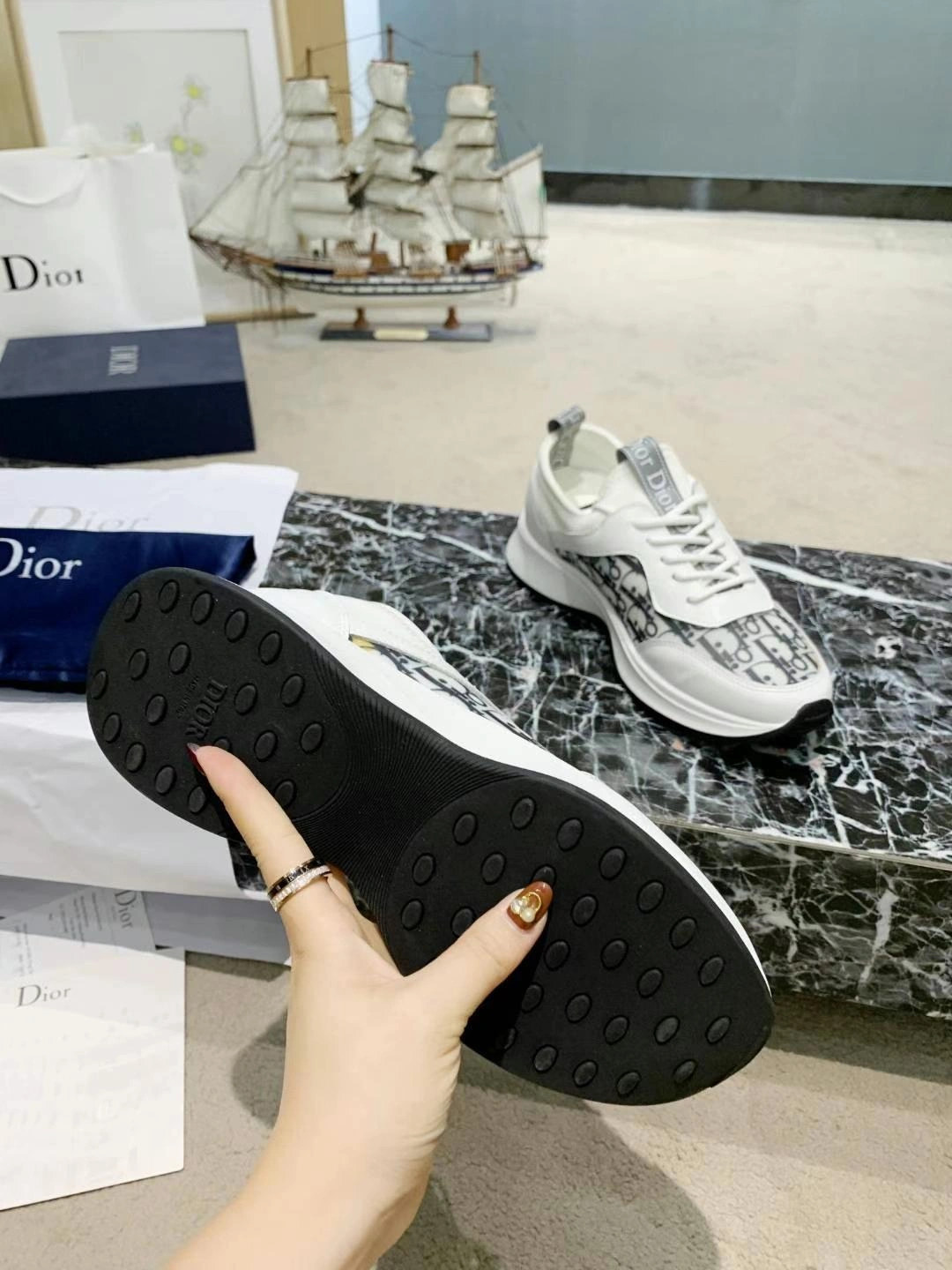 Unisex Men Women D*ior Top Sneaker 5856