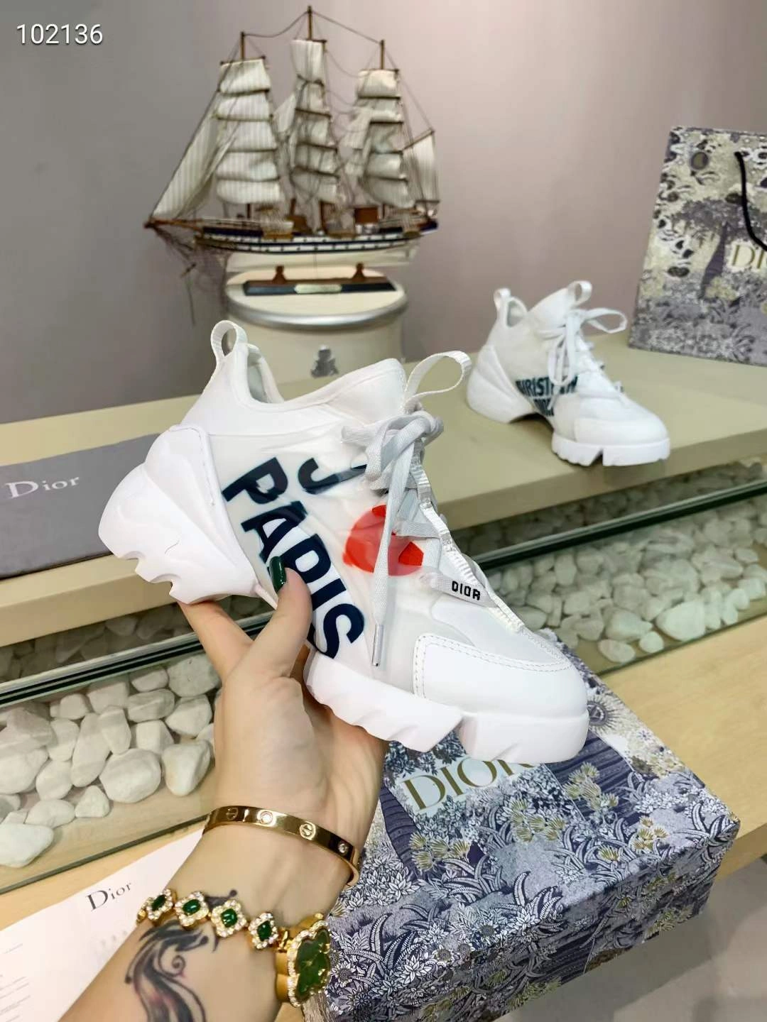 Upgraded Men Women D*ior Top Sneaker 5816
