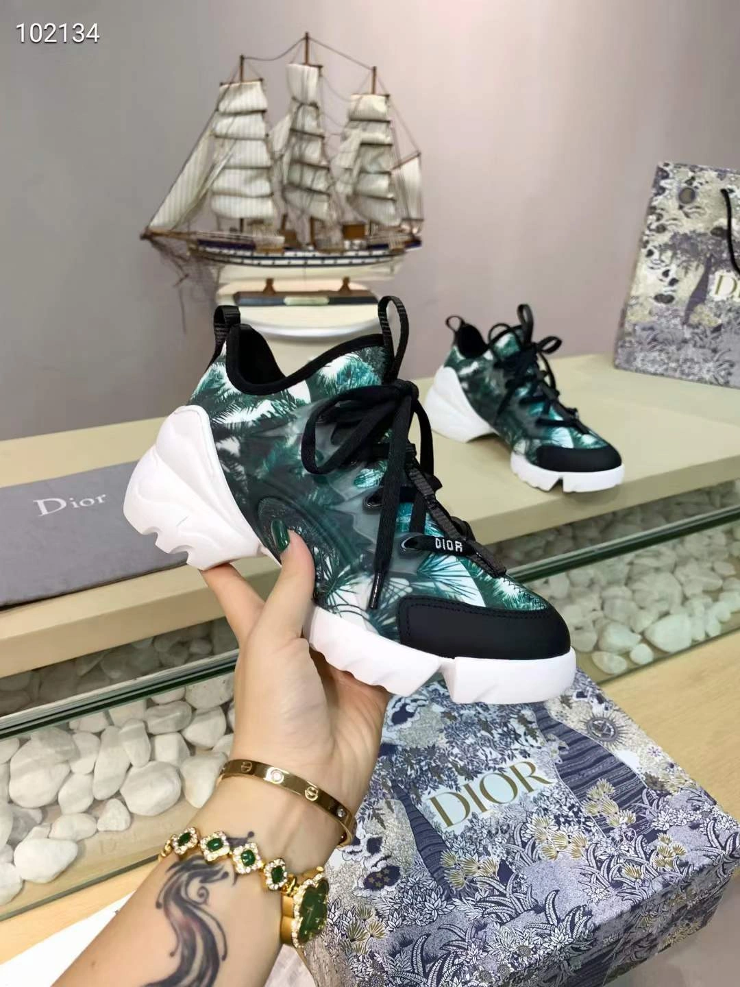 Upgraded Men Women D*ior Top Sneaker 5816