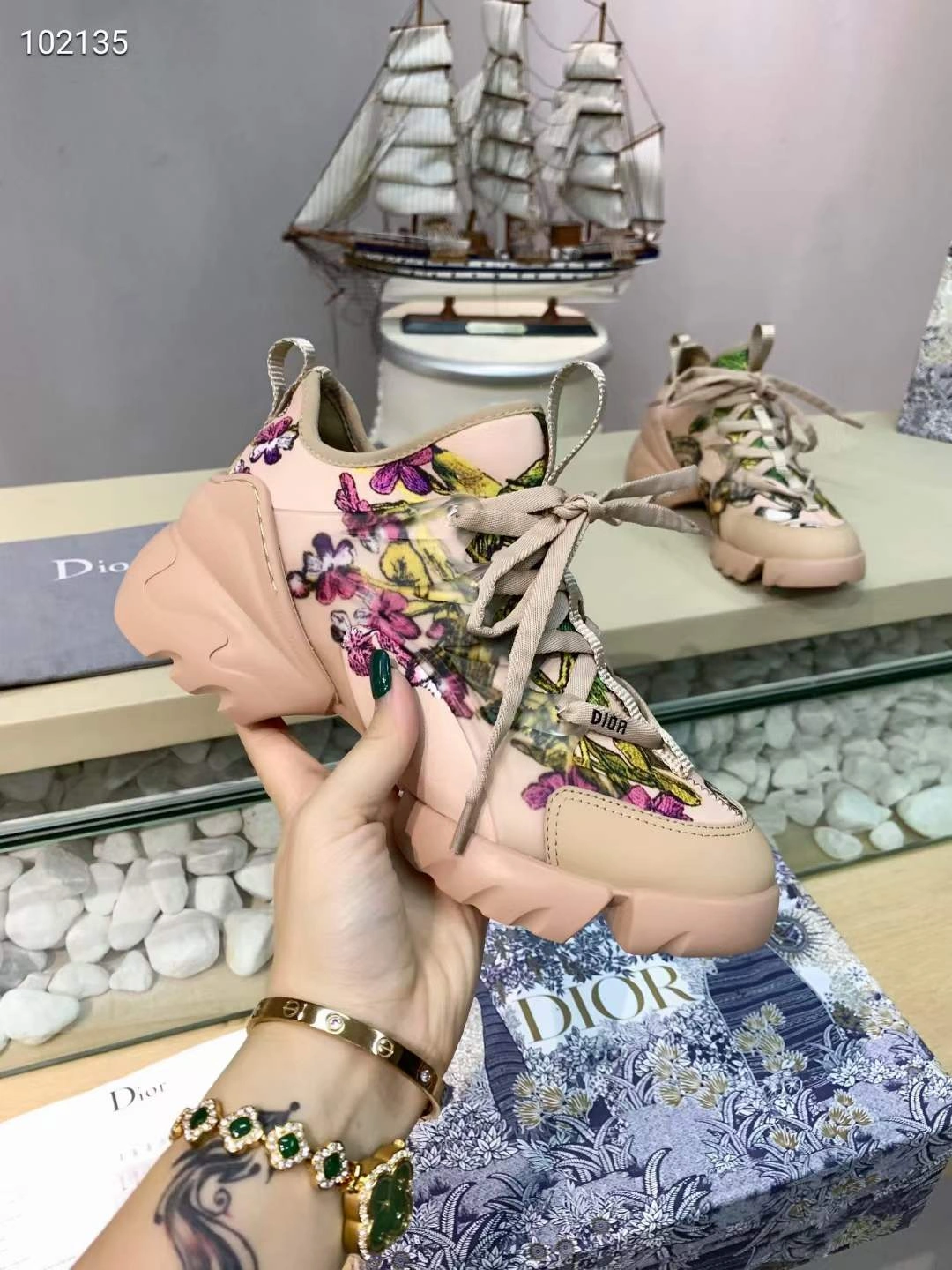 Upgraded Men Women D*ior Top Sneaker 5816