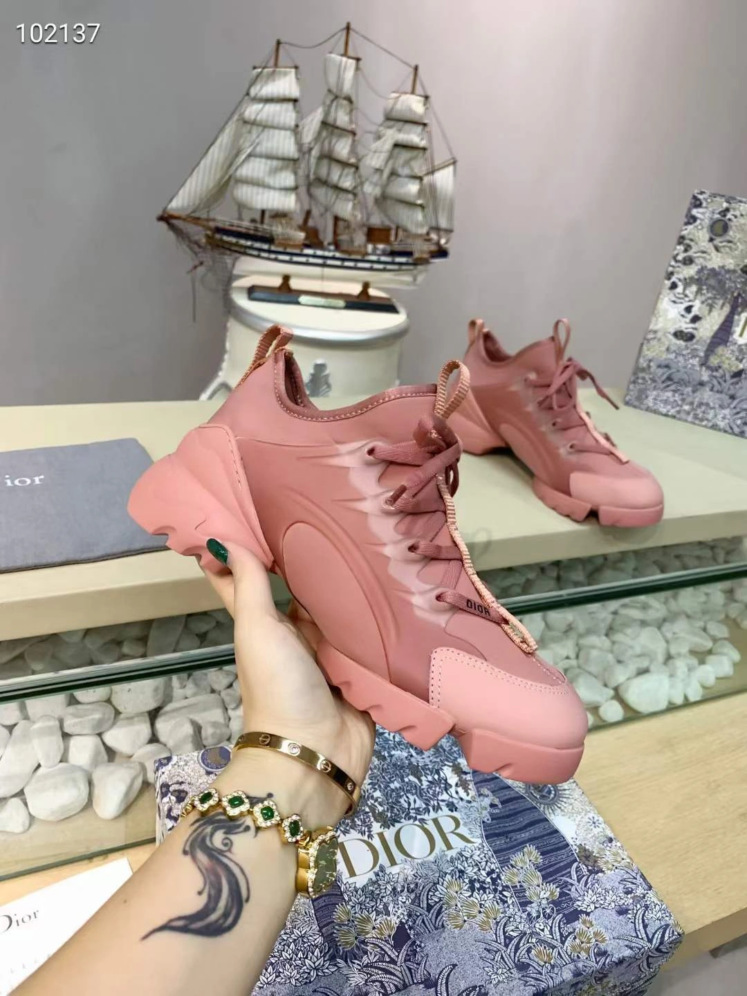 Upgraded Men Women D*ior Top Sneaker 5816