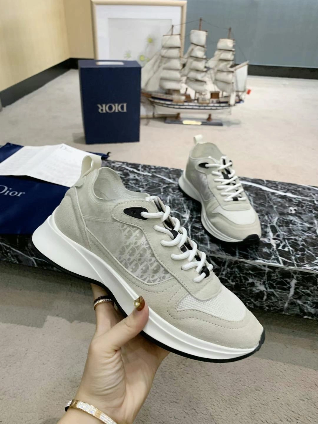 Unisex Men Women D*ior Top Sneaker 5856
