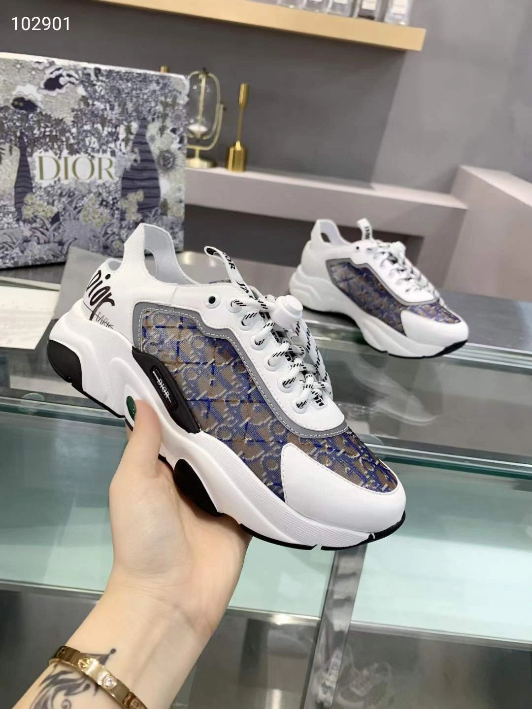 Men Women D*ior Top Sneaker TravelReady 5832