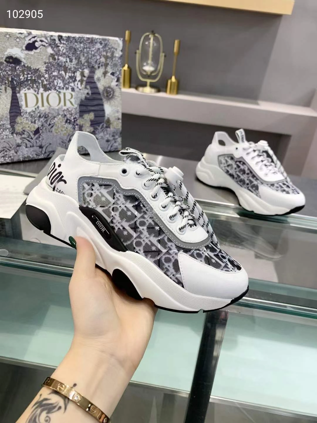 Men Women D*ior Top Sneaker TravelReady 5832
