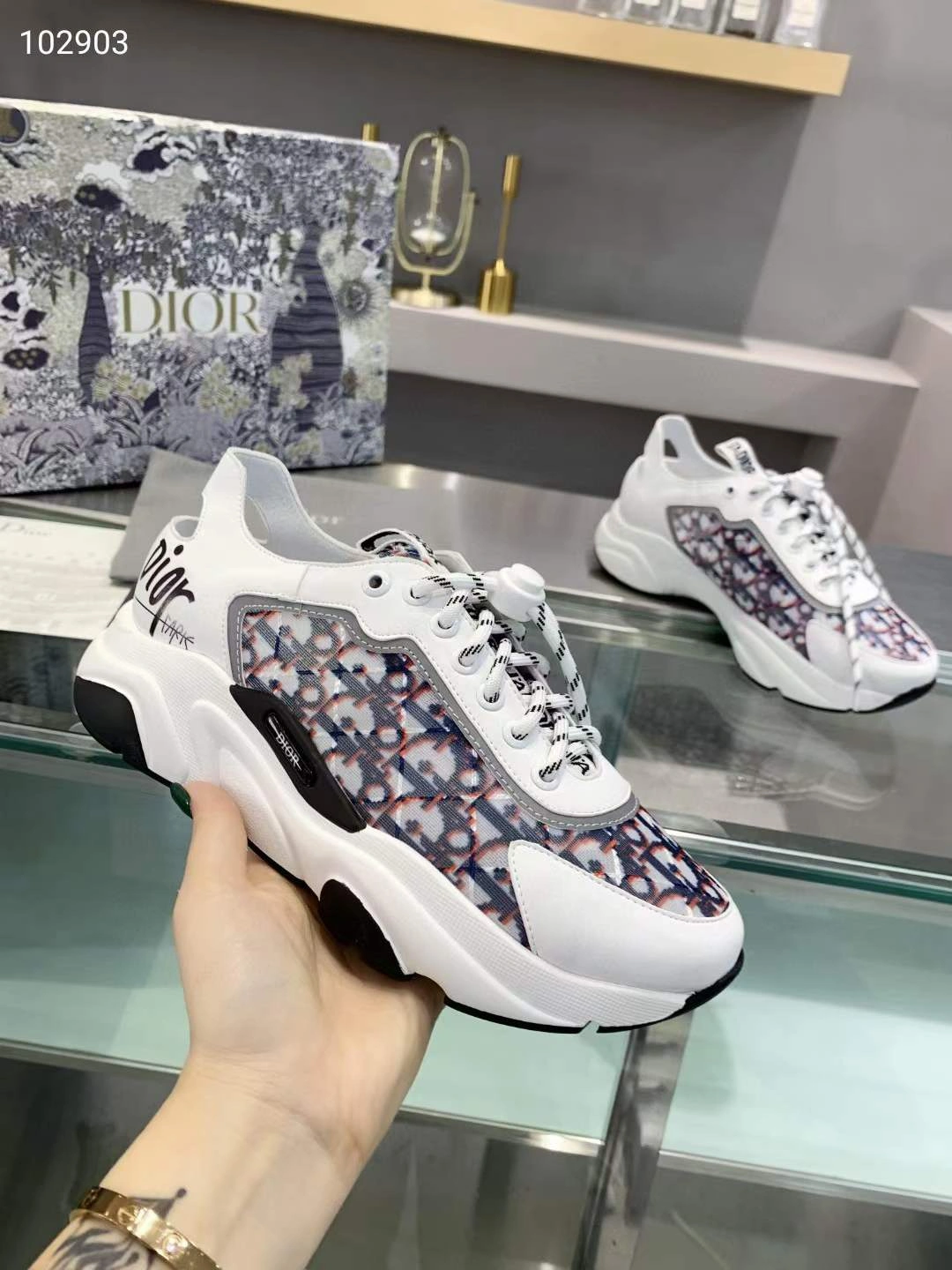 Men Women D*ior Top Sneaker TravelReady 5832