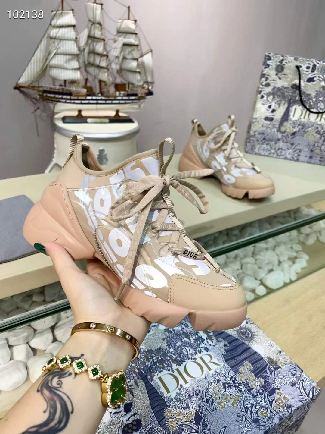 Upgraded Men Women D*ior Top Sneaker 5816