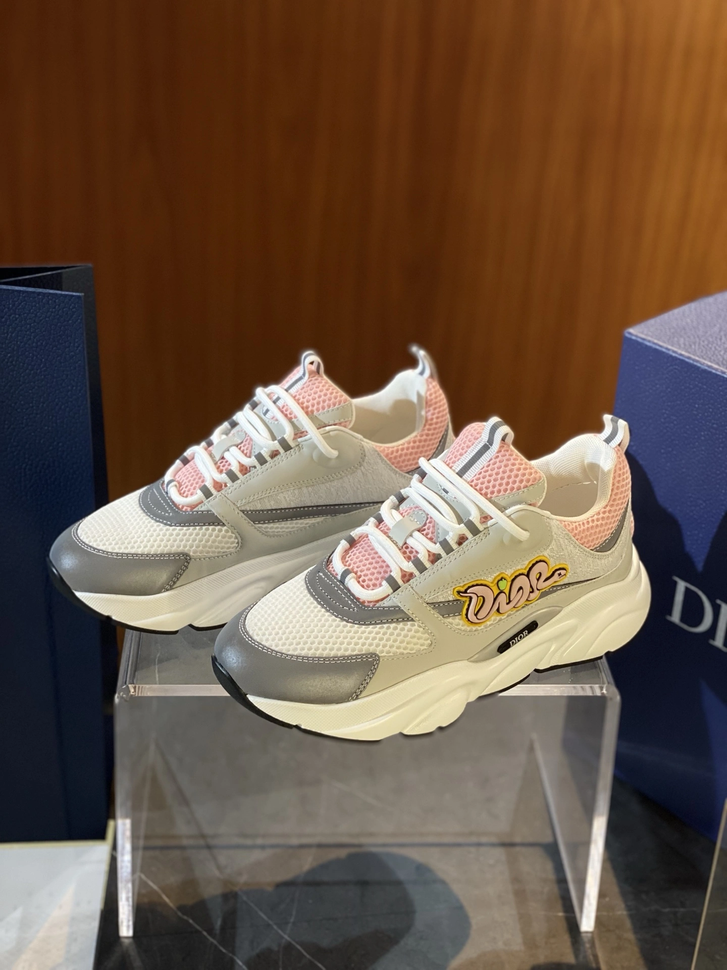 ZeroBulk Men Women D*ior Top Sneakers B22 RR 20250228- 5634