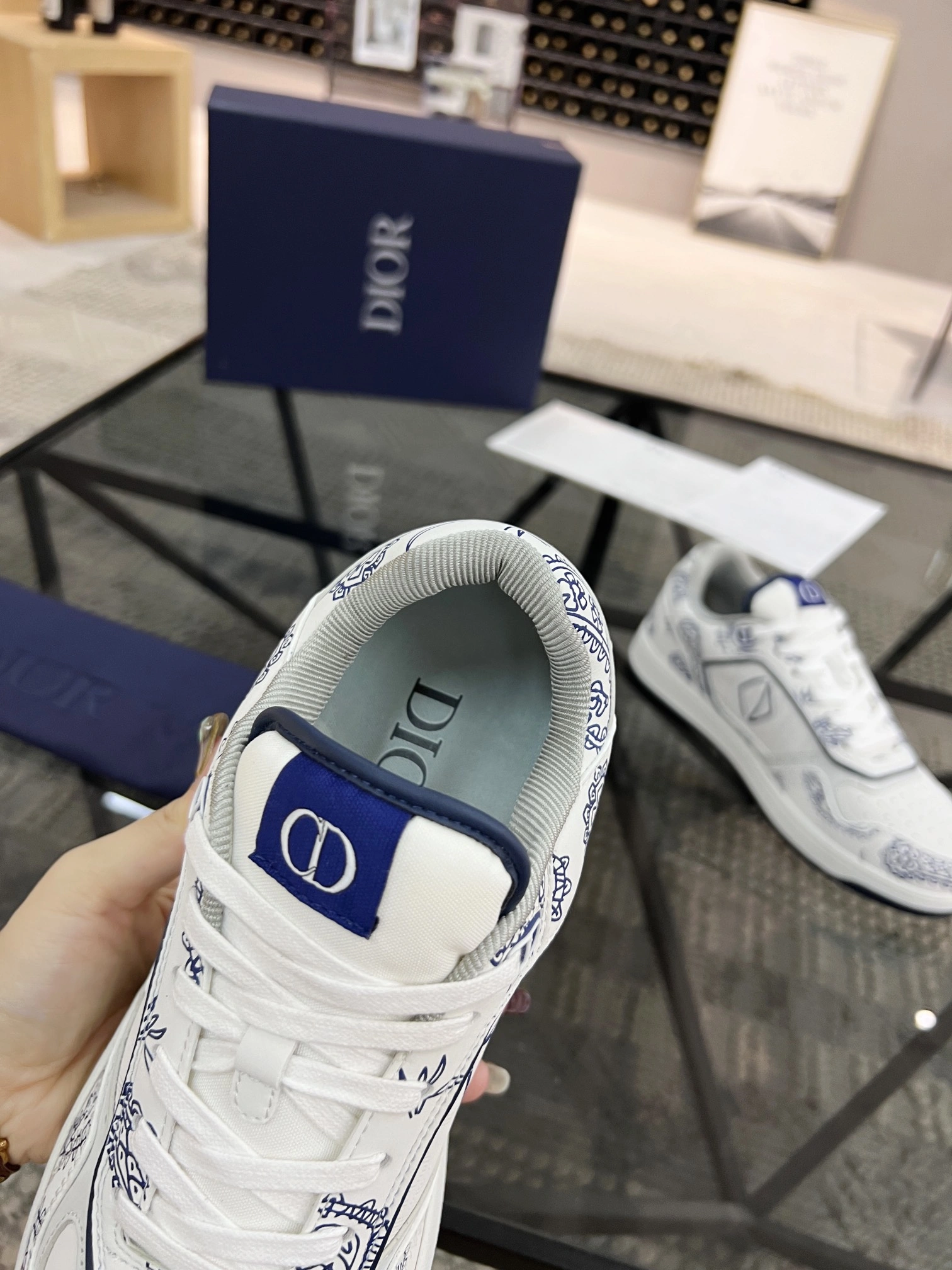 Men Women D*ior Top Sneakers B27 CP 20230531 - FastDry 5711