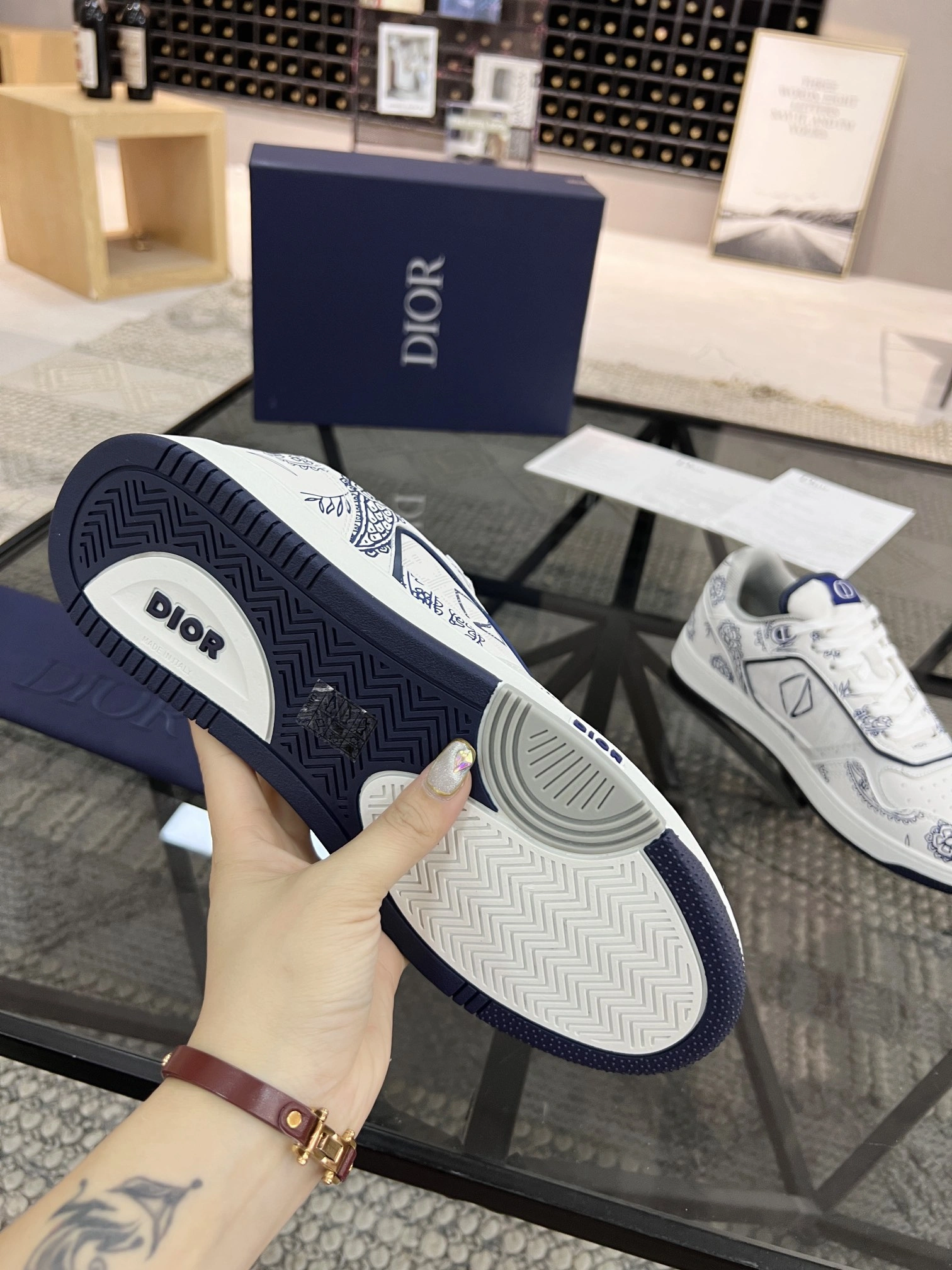 Men Women D*ior Top Sneakers B27 CP 20230531 - FastDry 5711