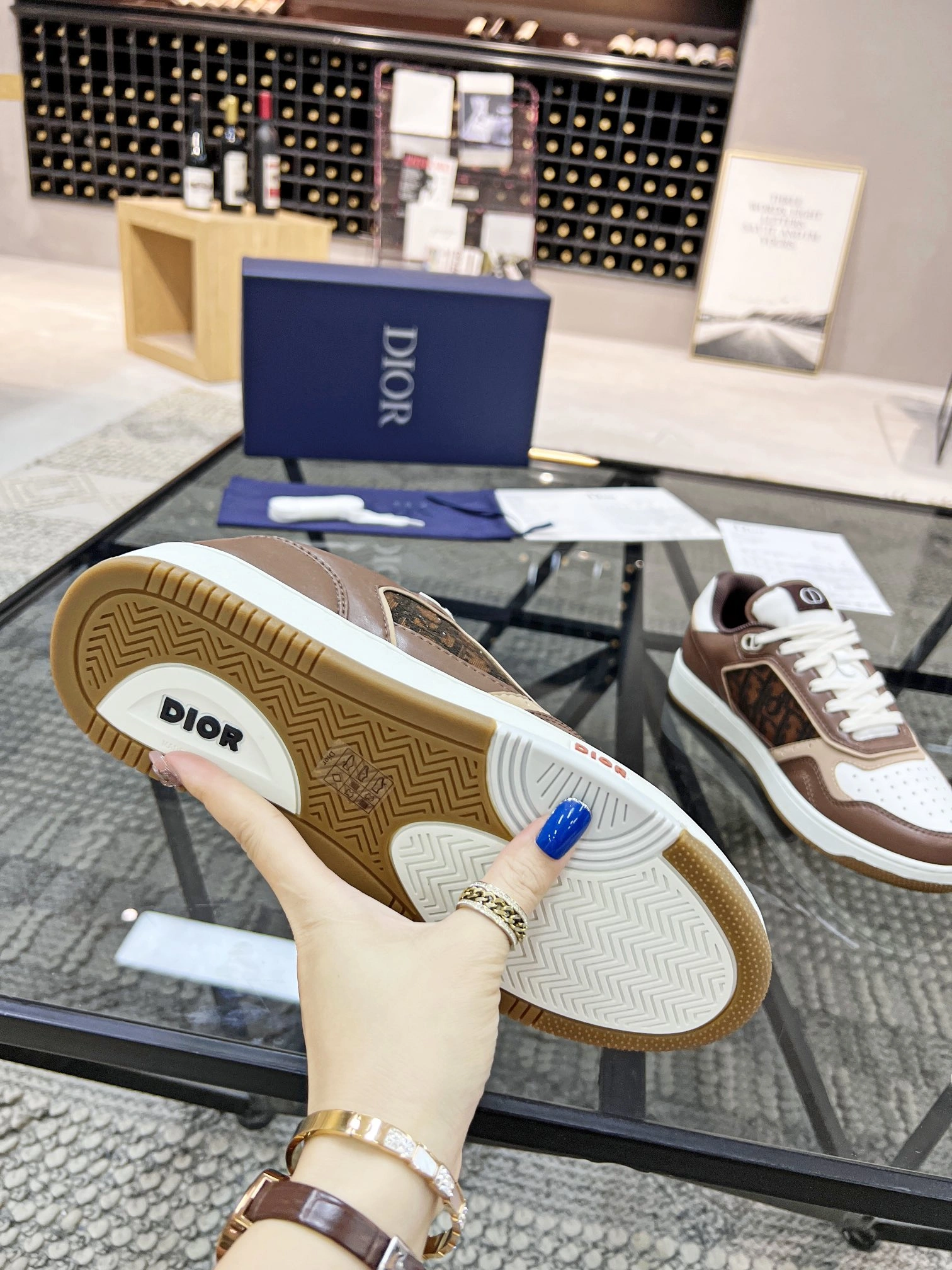 Versatile Men Women D*ior Top Sneakers B27 CP 20230531 - 5709
