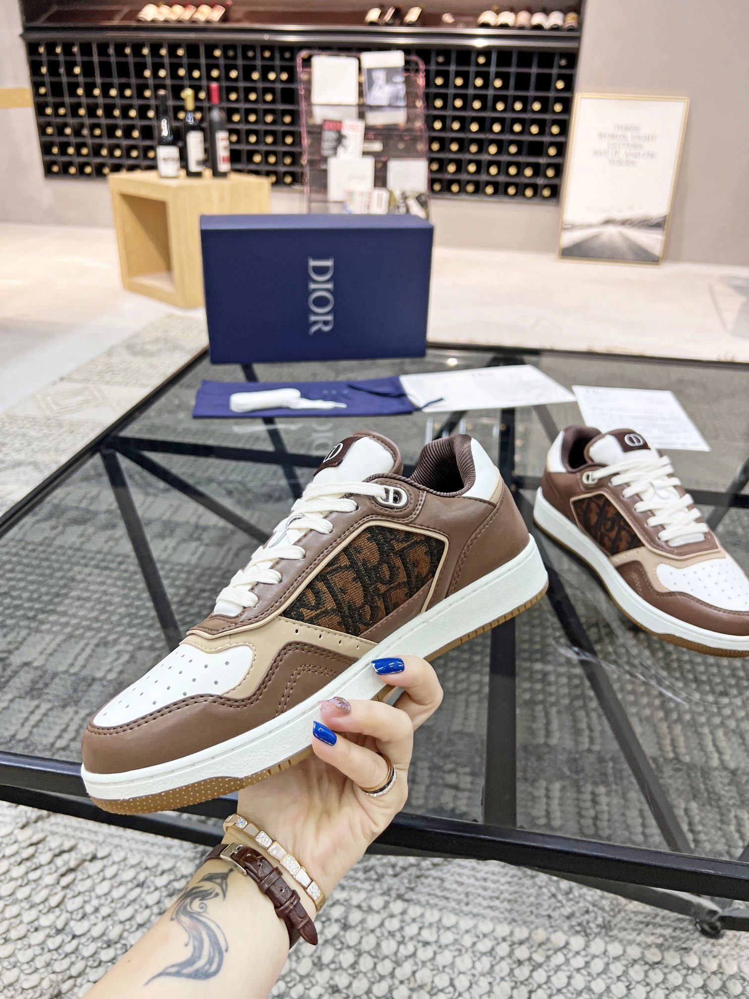 Versatile Men Women D*ior Top Sneakers B27 CP 20230531 - 5709