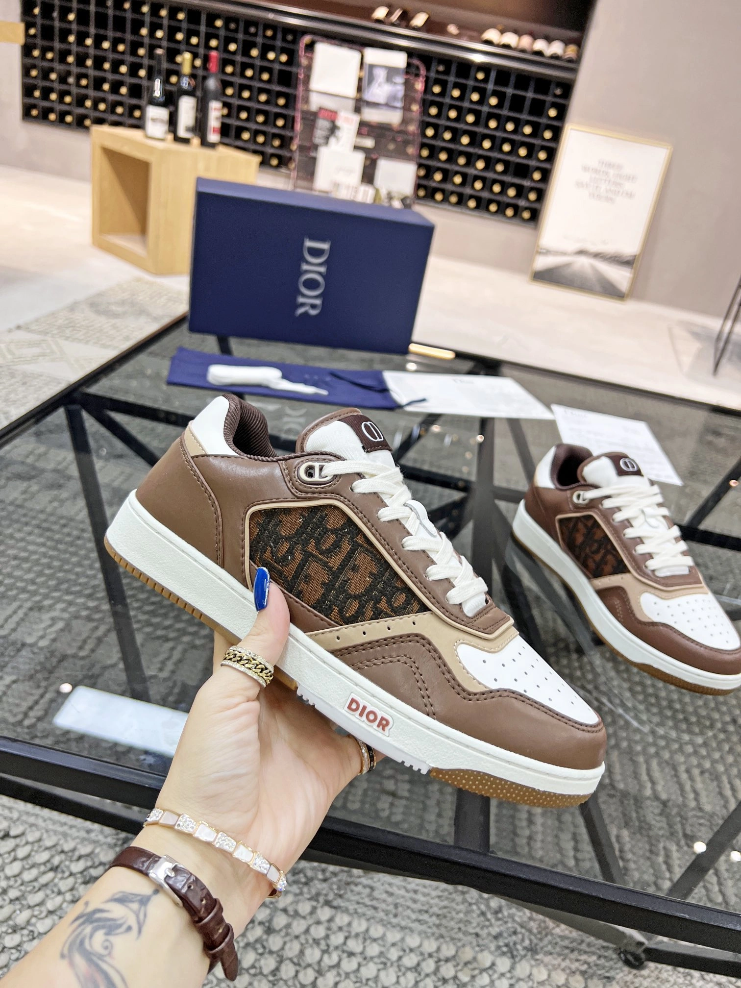 Versatile Men Women D*ior Top Sneakers B27 CP 20230531 - 5709
