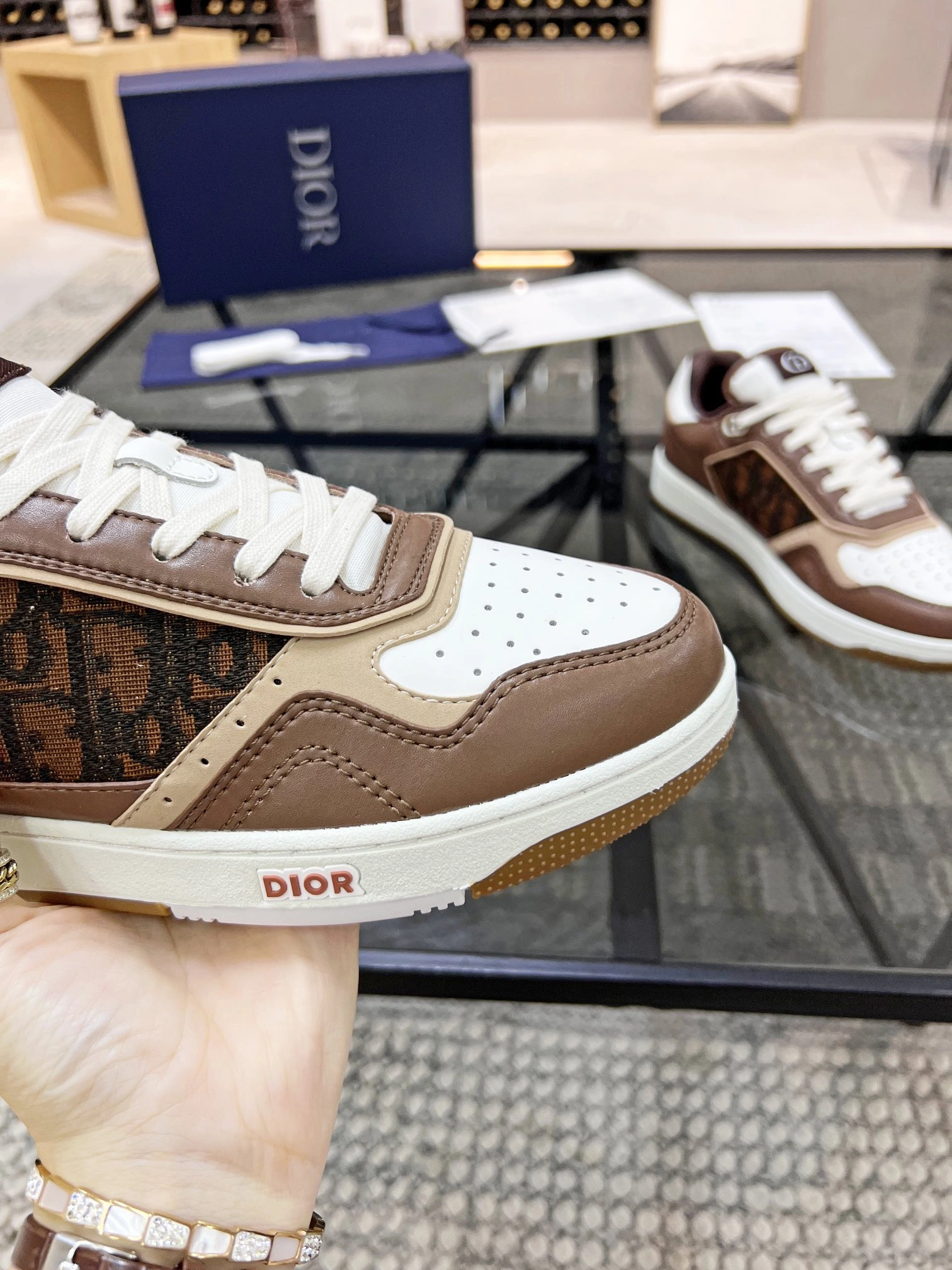 Versatile Men Women D*ior Top Sneakers B27 CP 20230531 - 5709