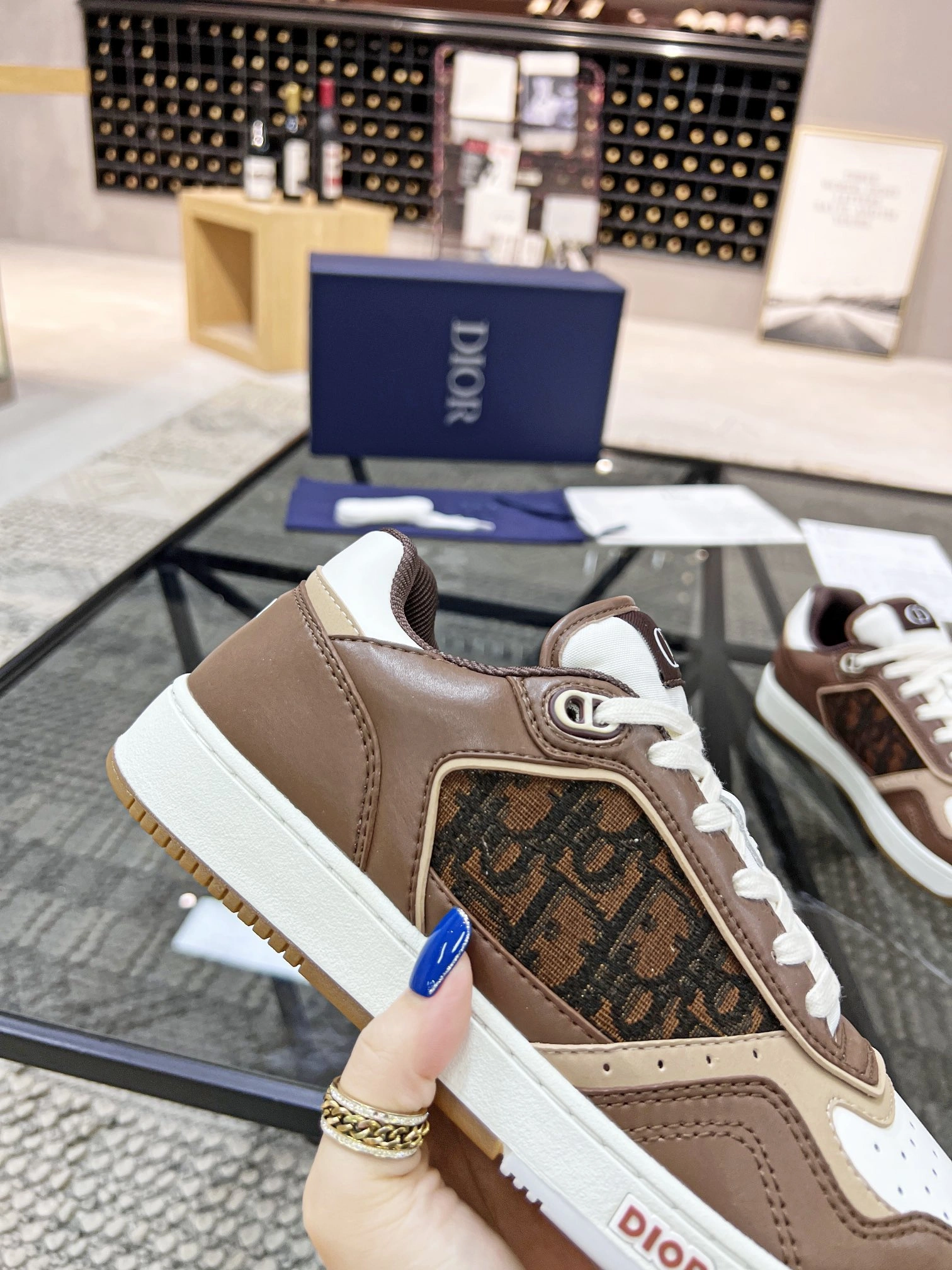 Versatile Men Women D*ior Top Sneakers B27 CP 20230531 - 5709
