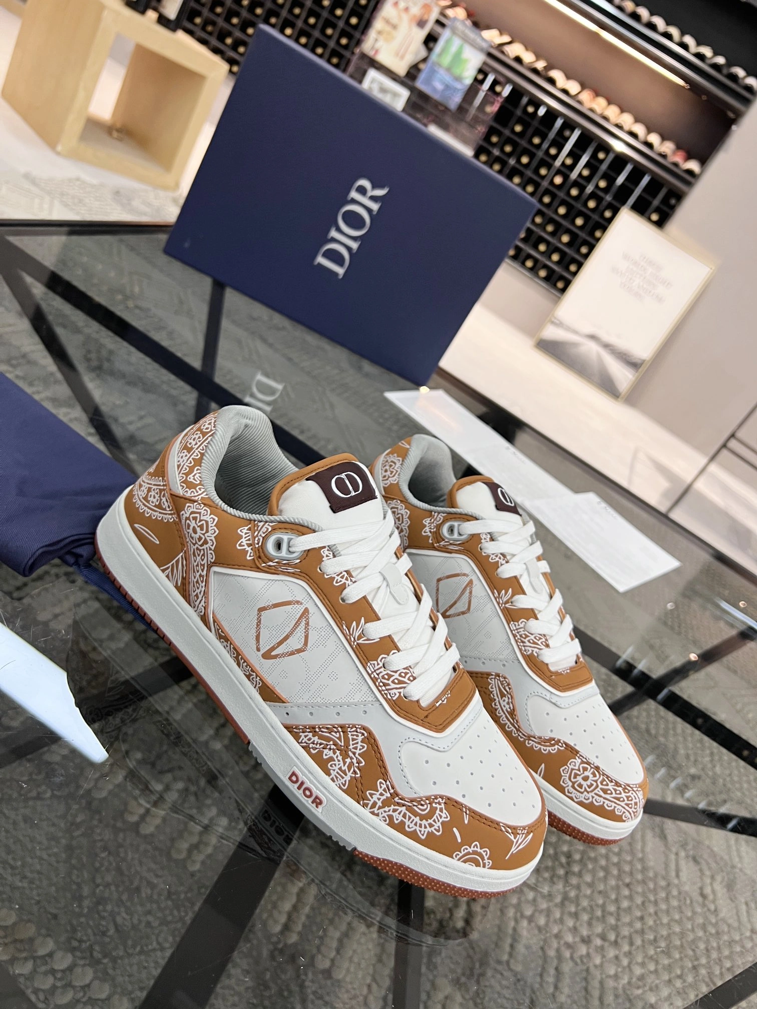 Men Women D*ior Top Sneakers B27 CP 20230531 - TopPick 5707