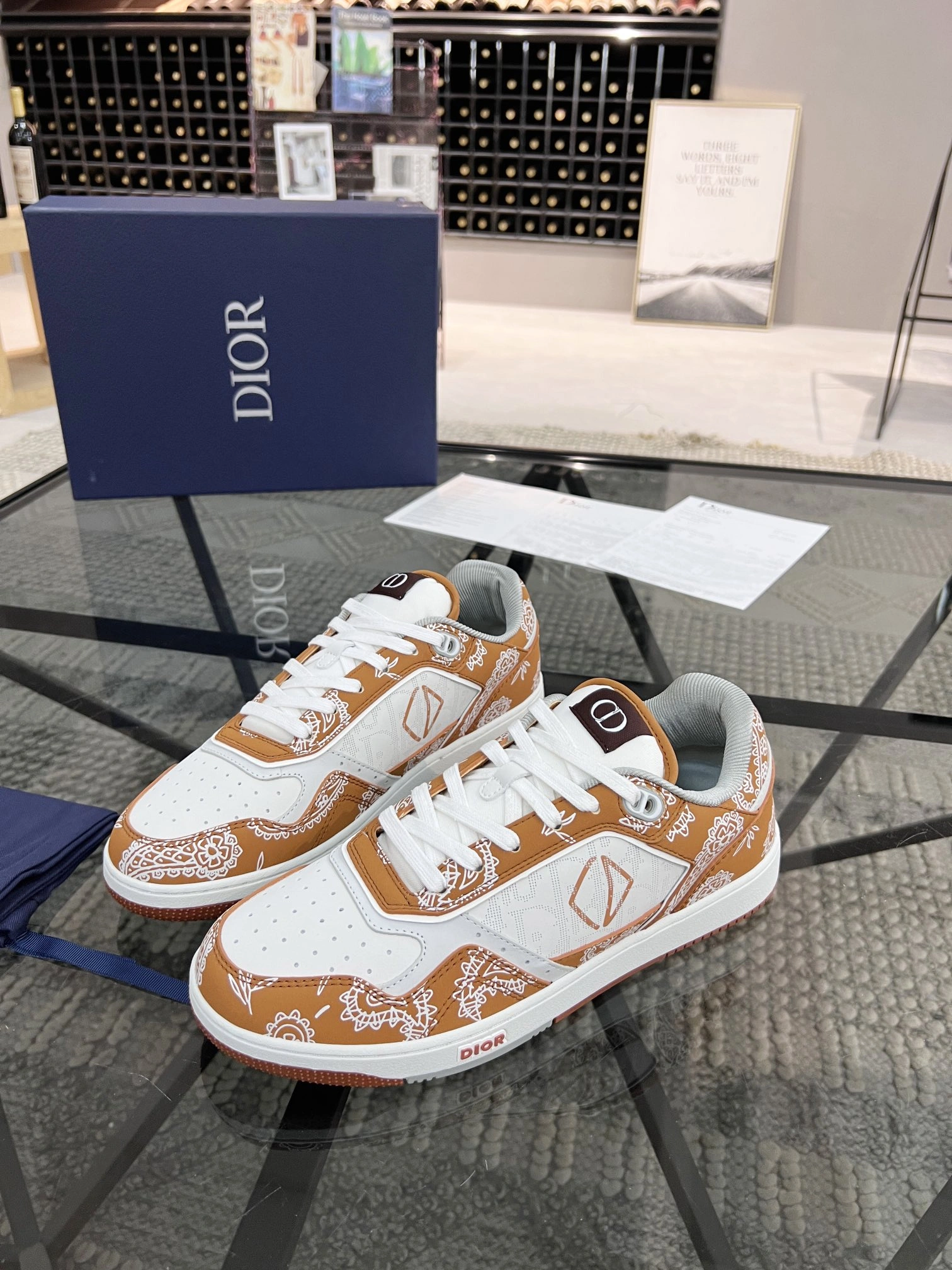 Men Women D*ior Top Sneakers B27 CP 20230531 - TopPick 5707