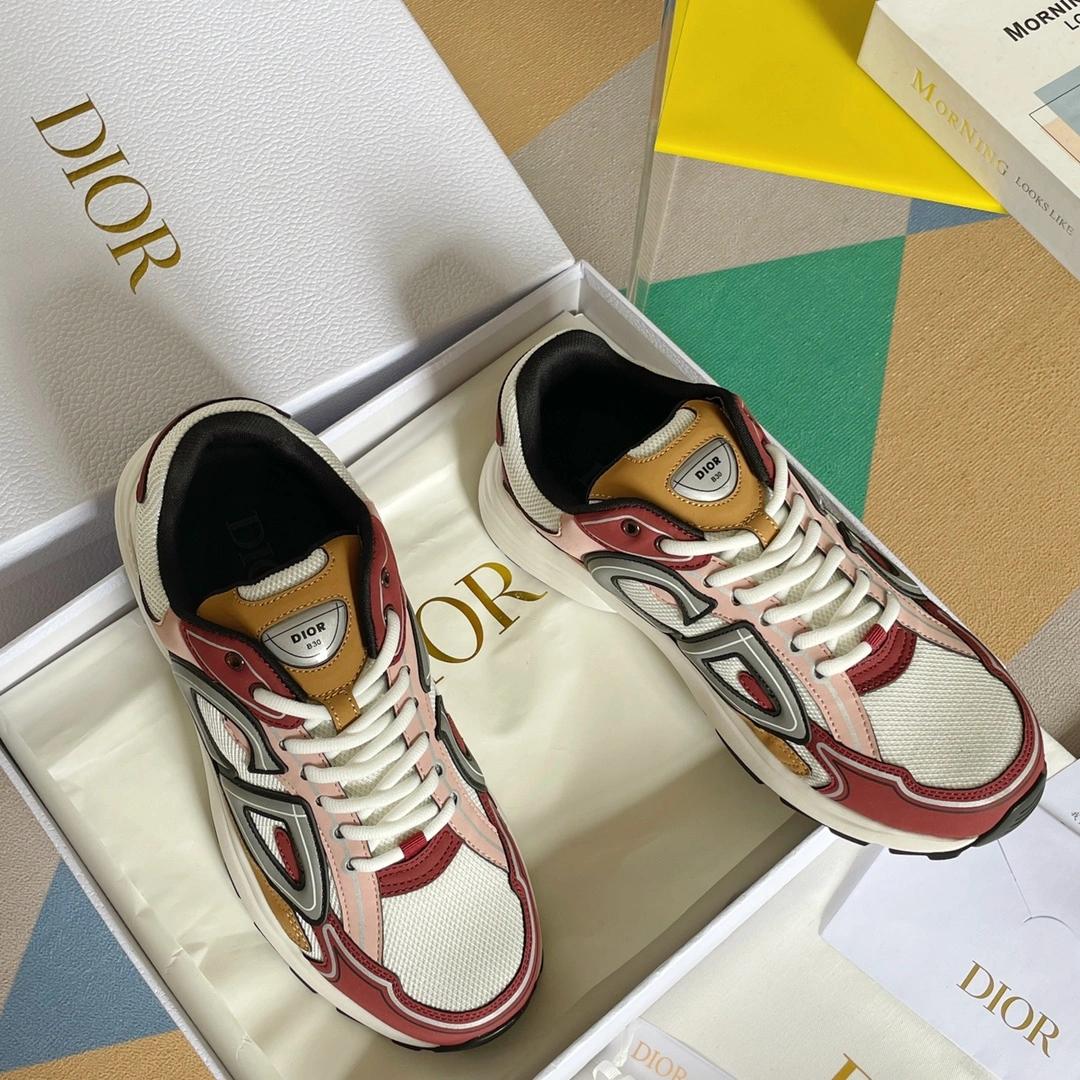 Men Women D*ior Top Sneakers B30 CP 20230526 - ZipUp 5716