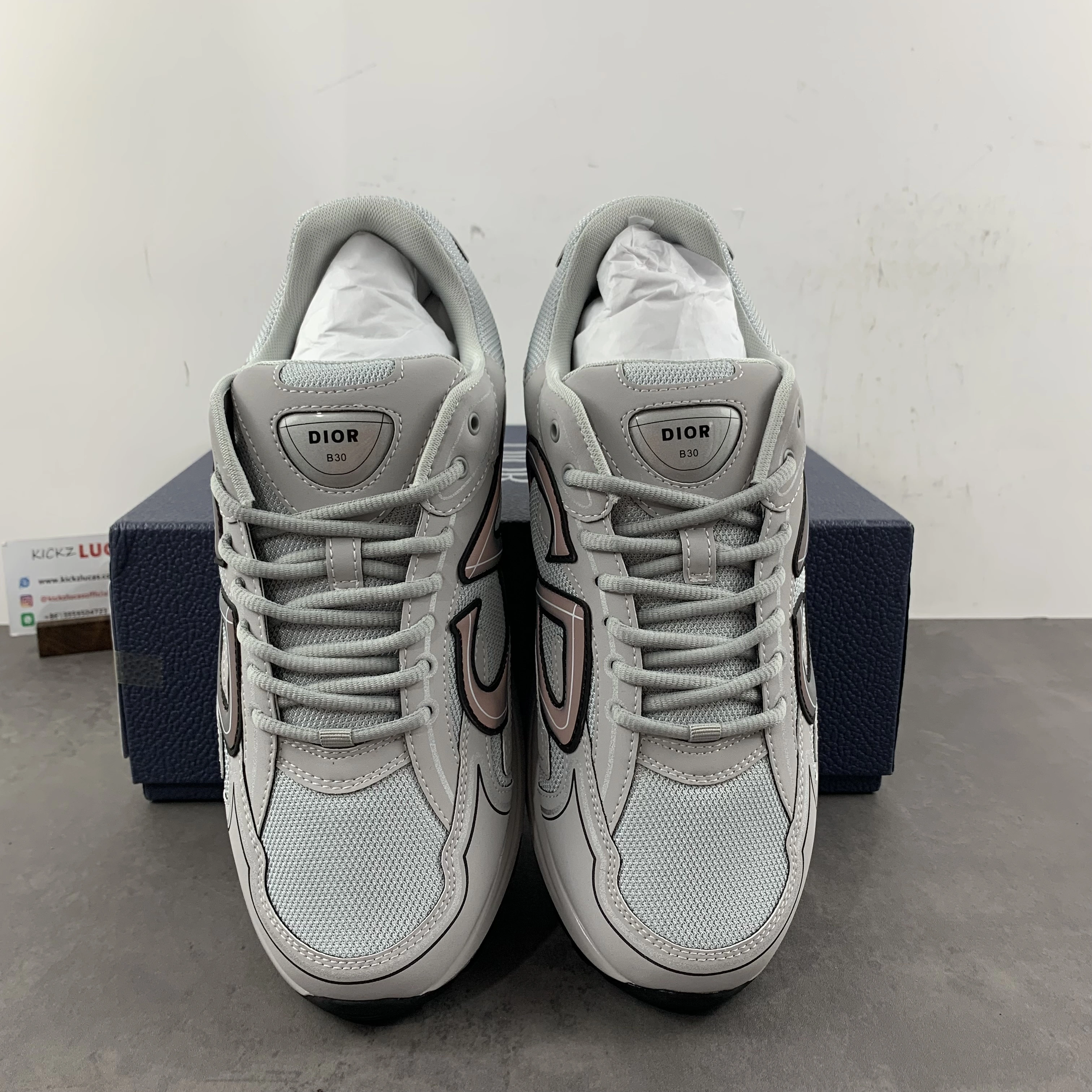 Seasonal Men Women D*ior Top Sneakers B30 RR 20240608- 5653