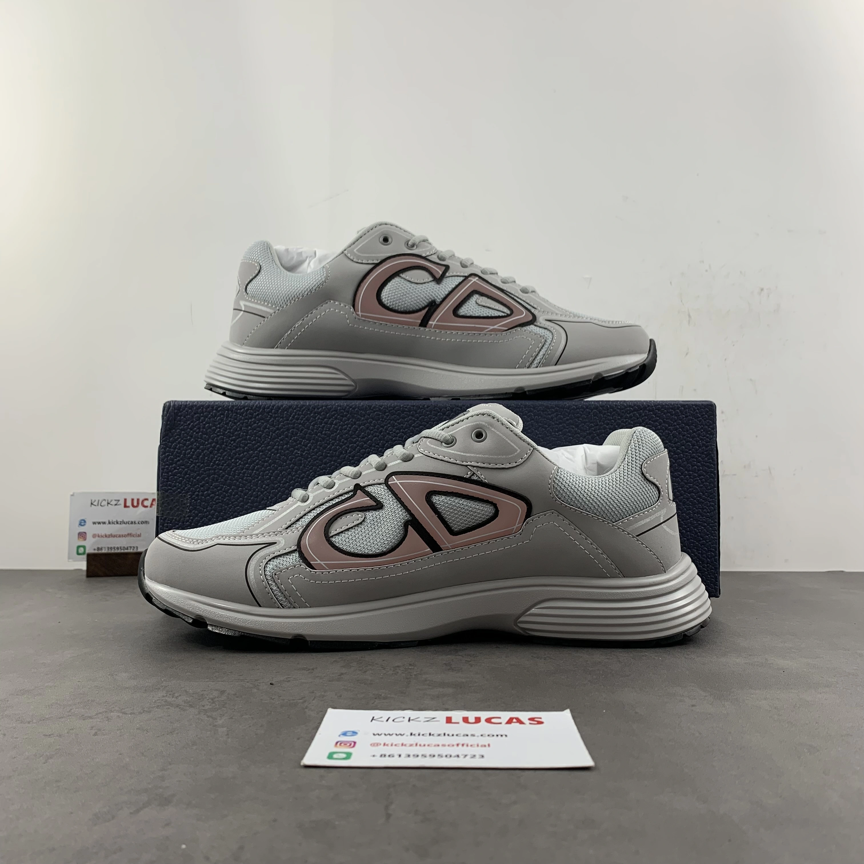 Seasonal Men Women D*ior Top Sneakers B30 RR 20240608- 5653