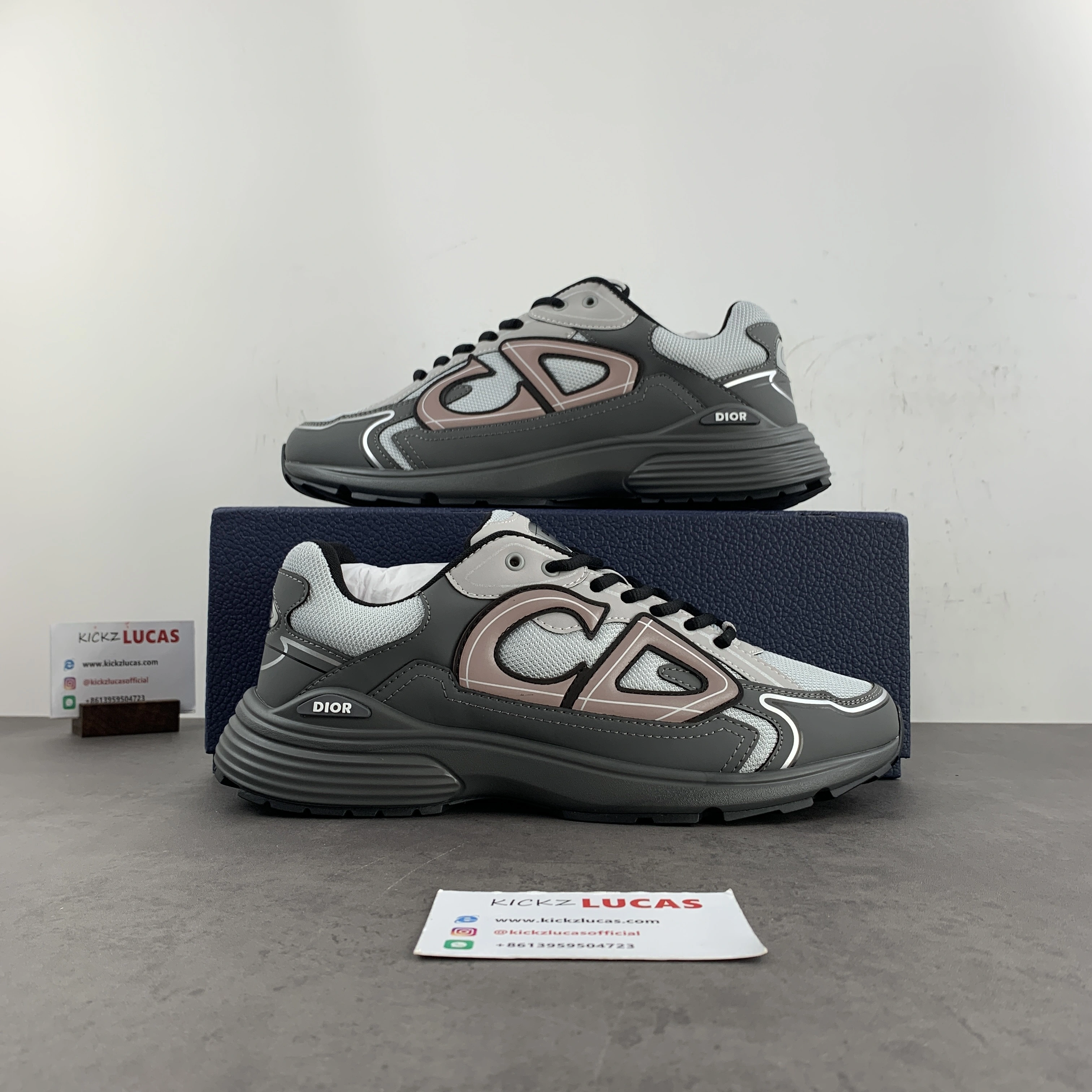 Unisex Men Women D*ior Top Sneakers B30 RR 20240825- 5631