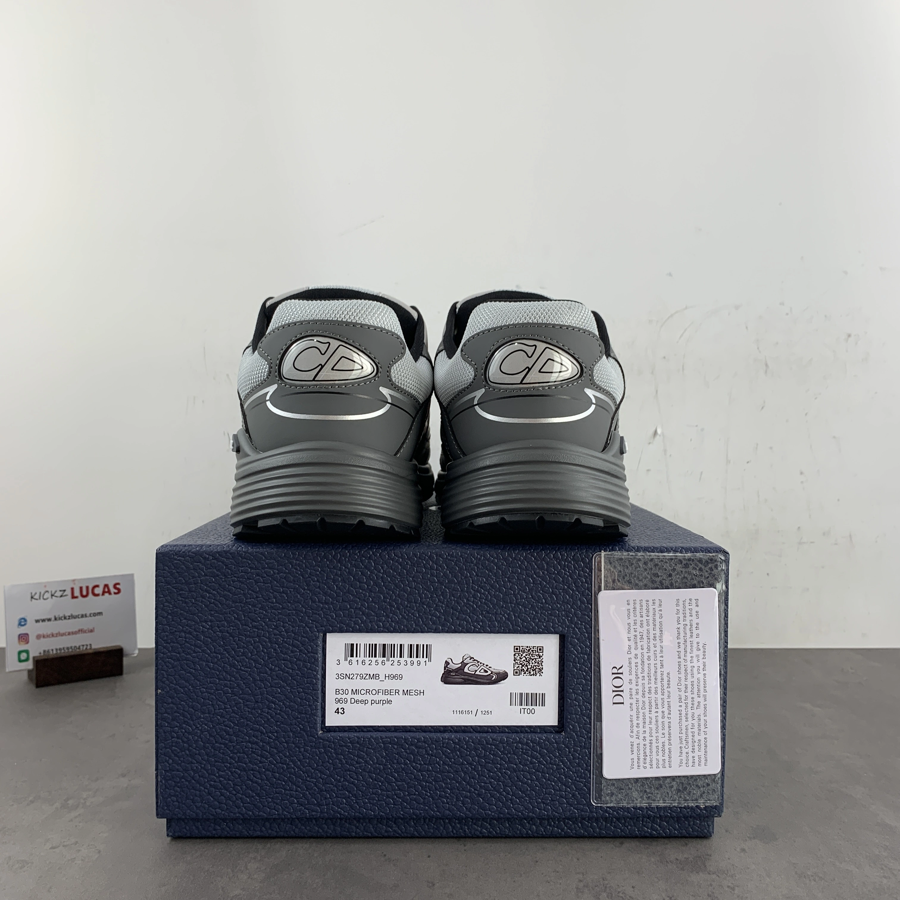 Unisex Men Women D*ior Top Sneakers B30 RR 20240825- 5631