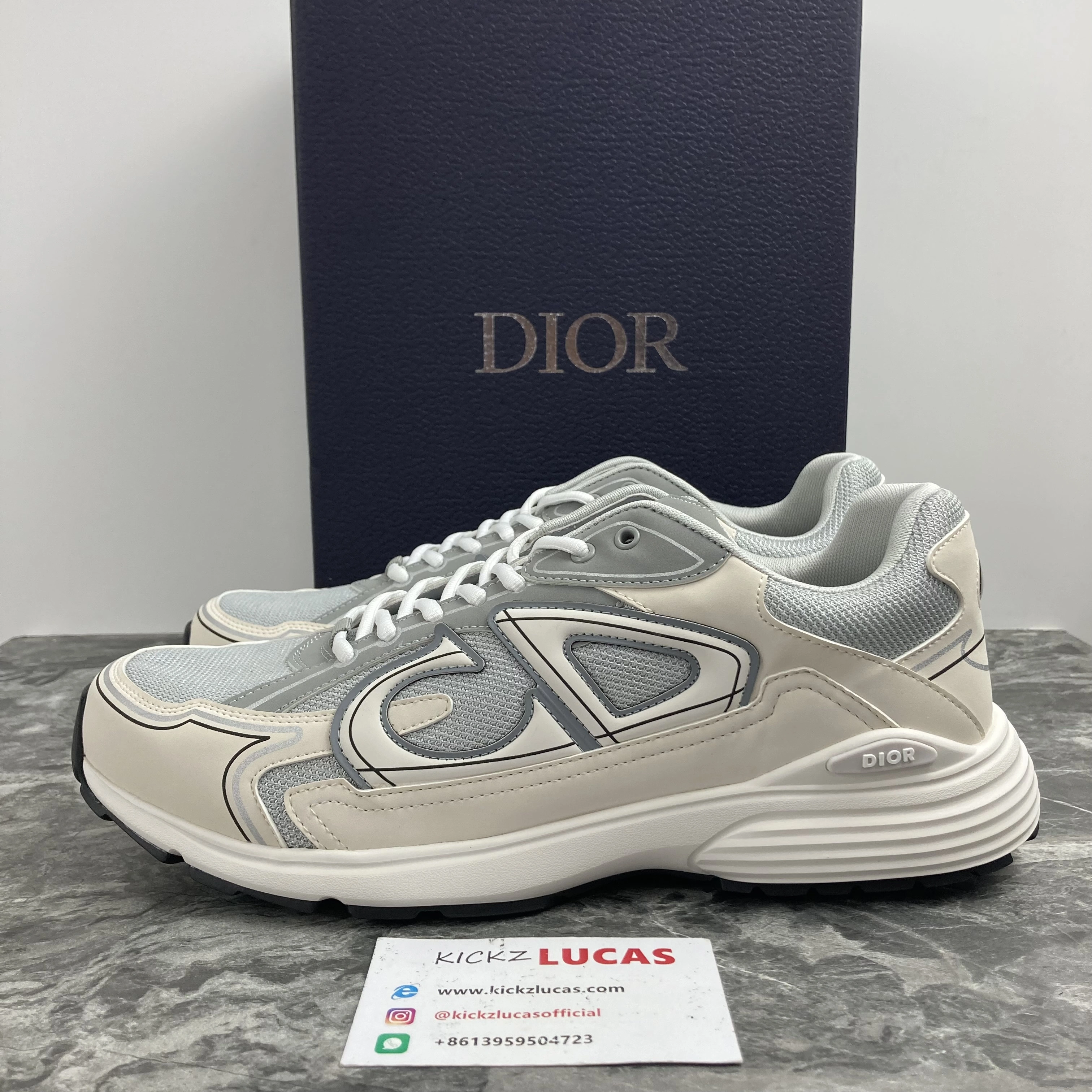 Breathable Men Women D*ior Top Sneakers B30 RR230412- 5727