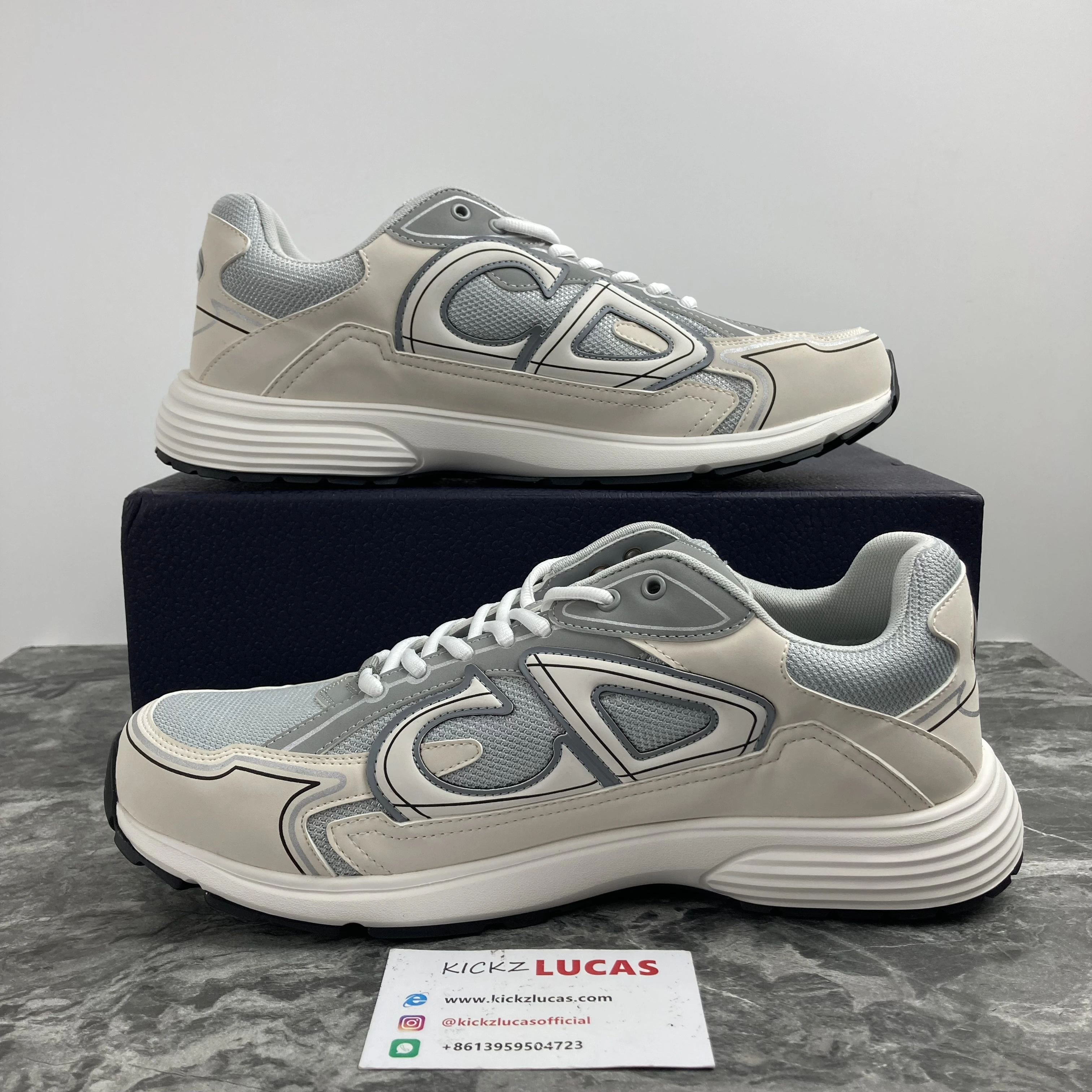Breathable Men Women D*ior Top Sneakers B30 RR230412- 5727