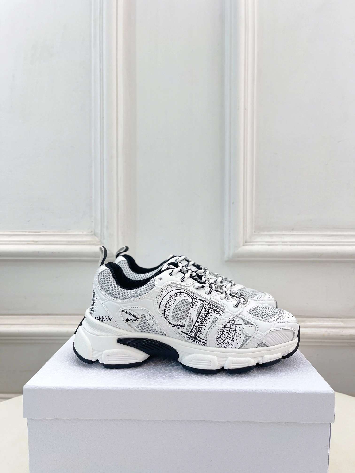 Upgraded Men Women D*ior Top Sneakers B30 ms 20240713- 5651