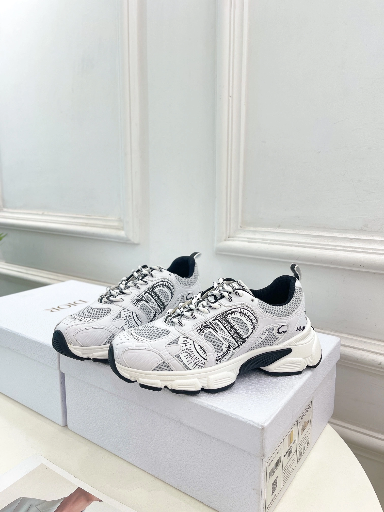Upgraded Men Women D*ior Top Sneakers B30 ms 20240713- 5651