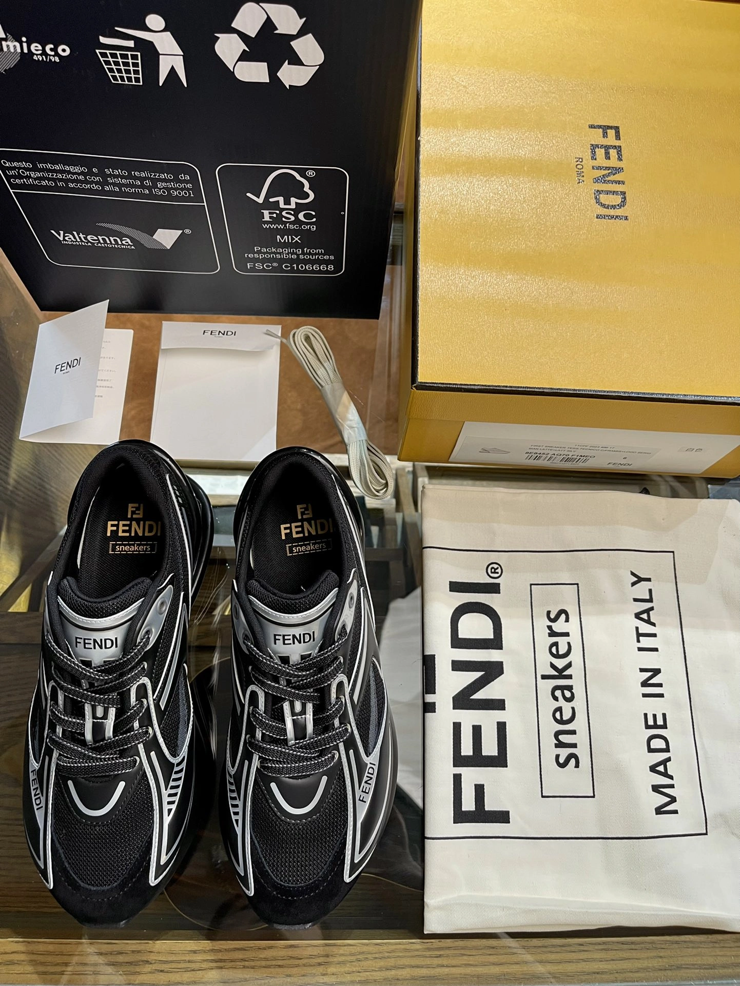 FlexibleFit Men Women F*endi Top sneaker Low RR20231025- 6929