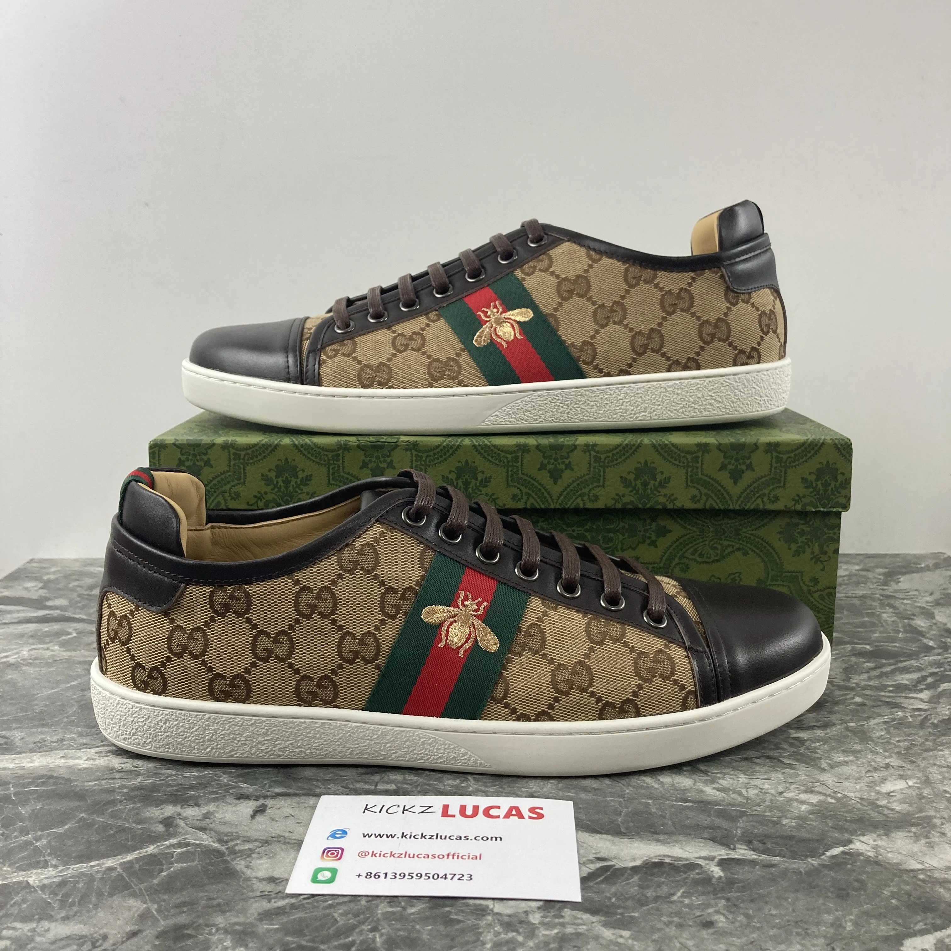 Premium Men Women G*ucci ACE Top Sneaker KK221023- 3465