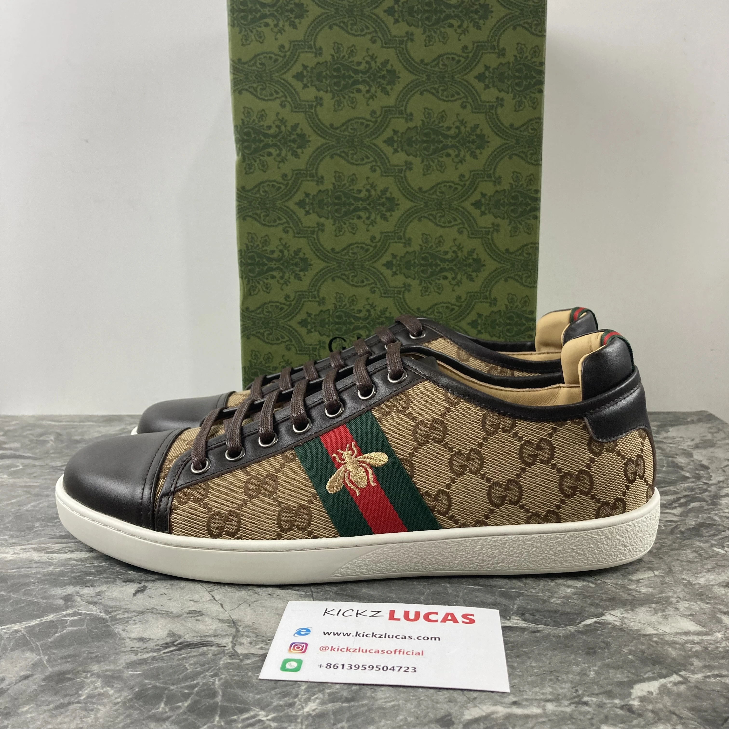 Premium Men Women G*ucci ACE Top Sneaker KK221023- 3465