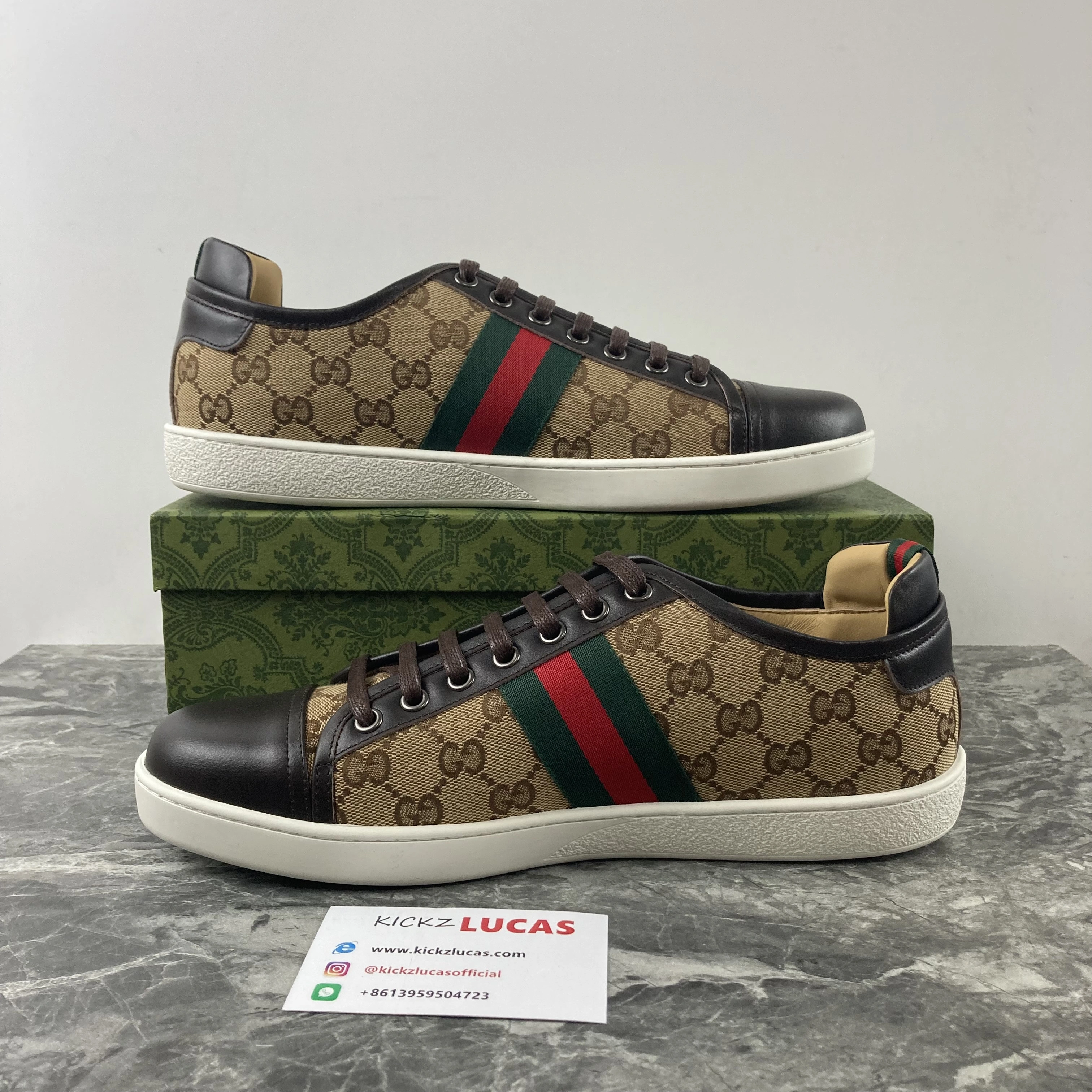 Premium Men Women G*ucci ACE Top Sneaker KK221023- 3465
