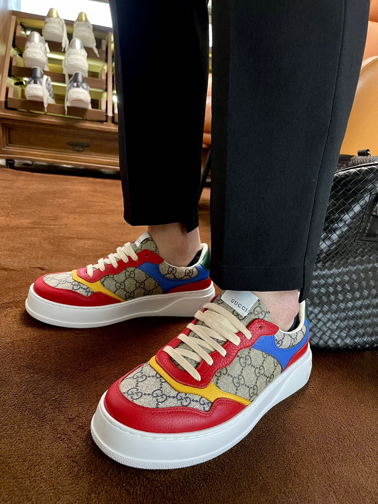 Men Women G*ucci GG Top Sneaker RR230406- Sporty 3457