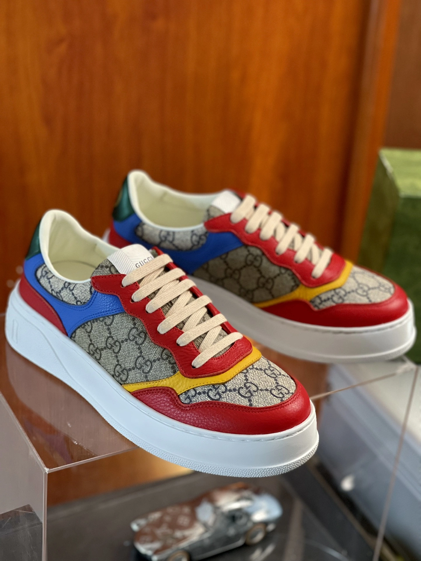 Men Women G*ucci GG Top Sneaker RR230406- Sporty 3457