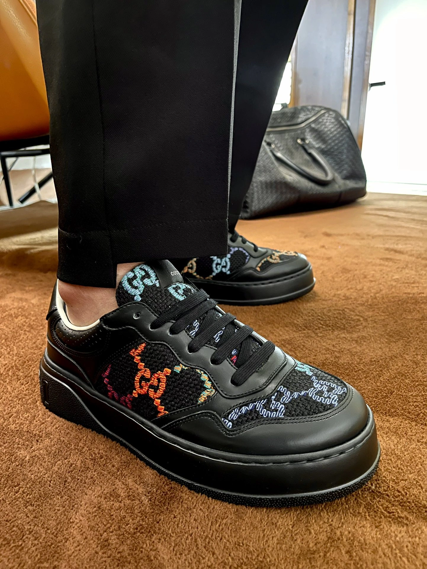 Sophisticated Men Women G*ucci GG Top Sneaker RR230406- 3454