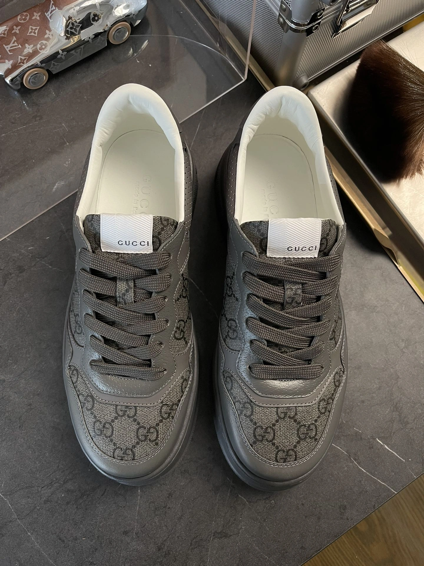 Vibrant Men Women G*ucci GG Top Sneaker RR230406- 3455