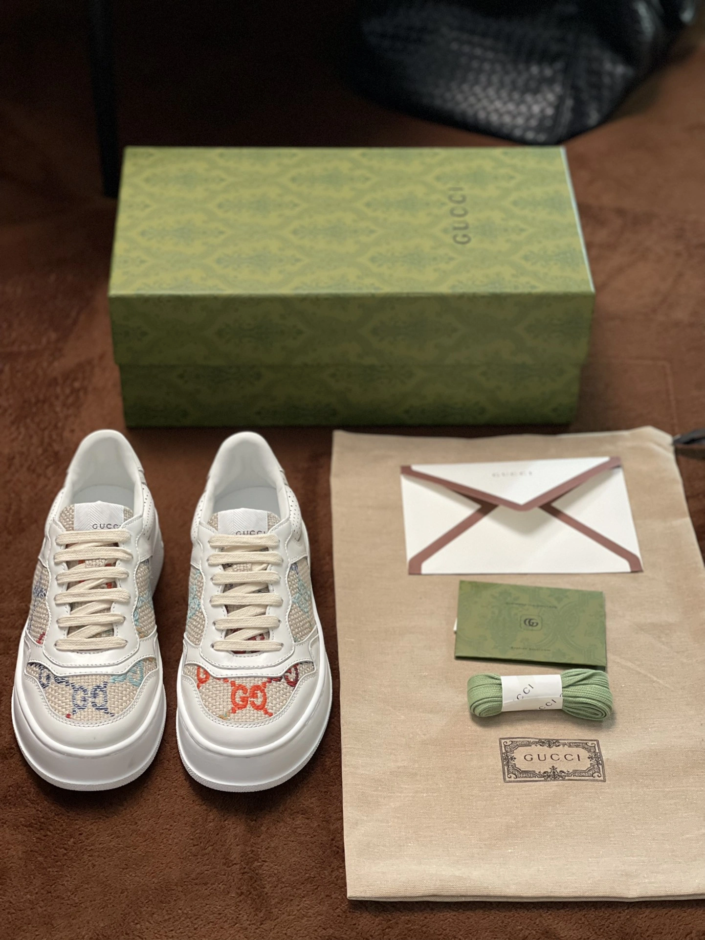 WellDesigned Men Women G*ucci GG Top Sneaker RR230407- 3450
