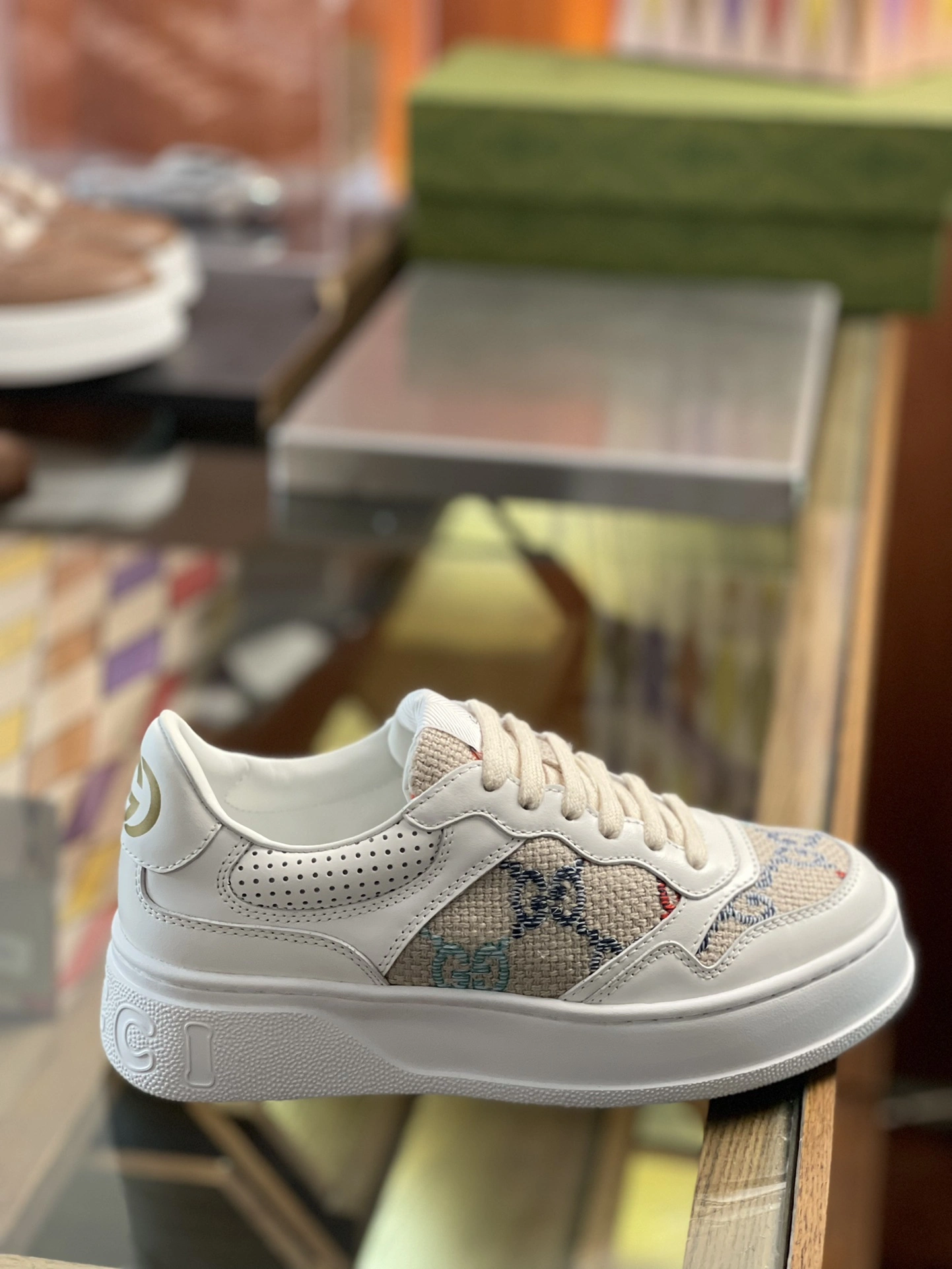 WellDesigned Men Women G*ucci GG Top Sneaker RR230407- 3450