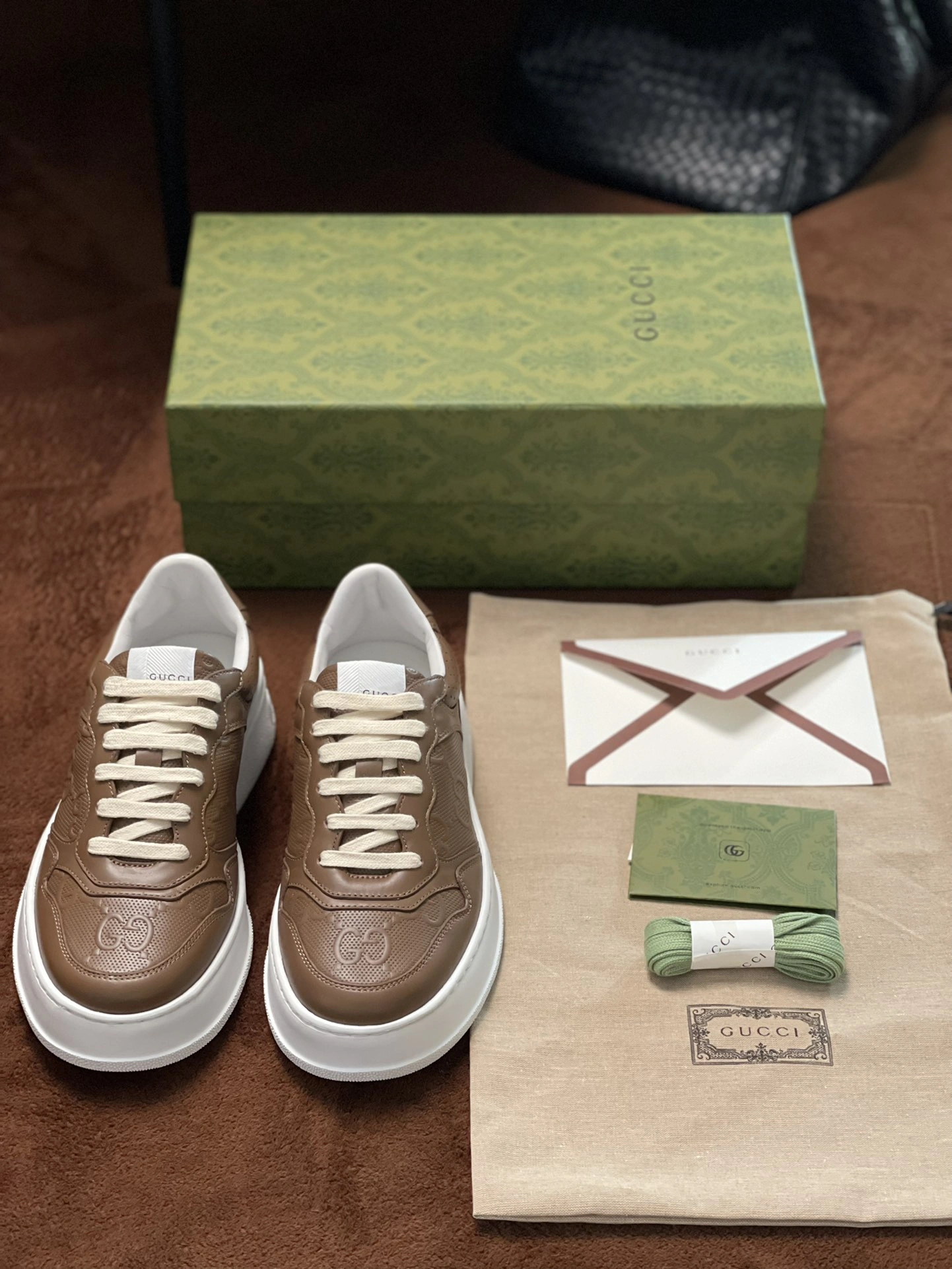 Men Women G*ucci GG Top Sneaker RR Sustainable 3452