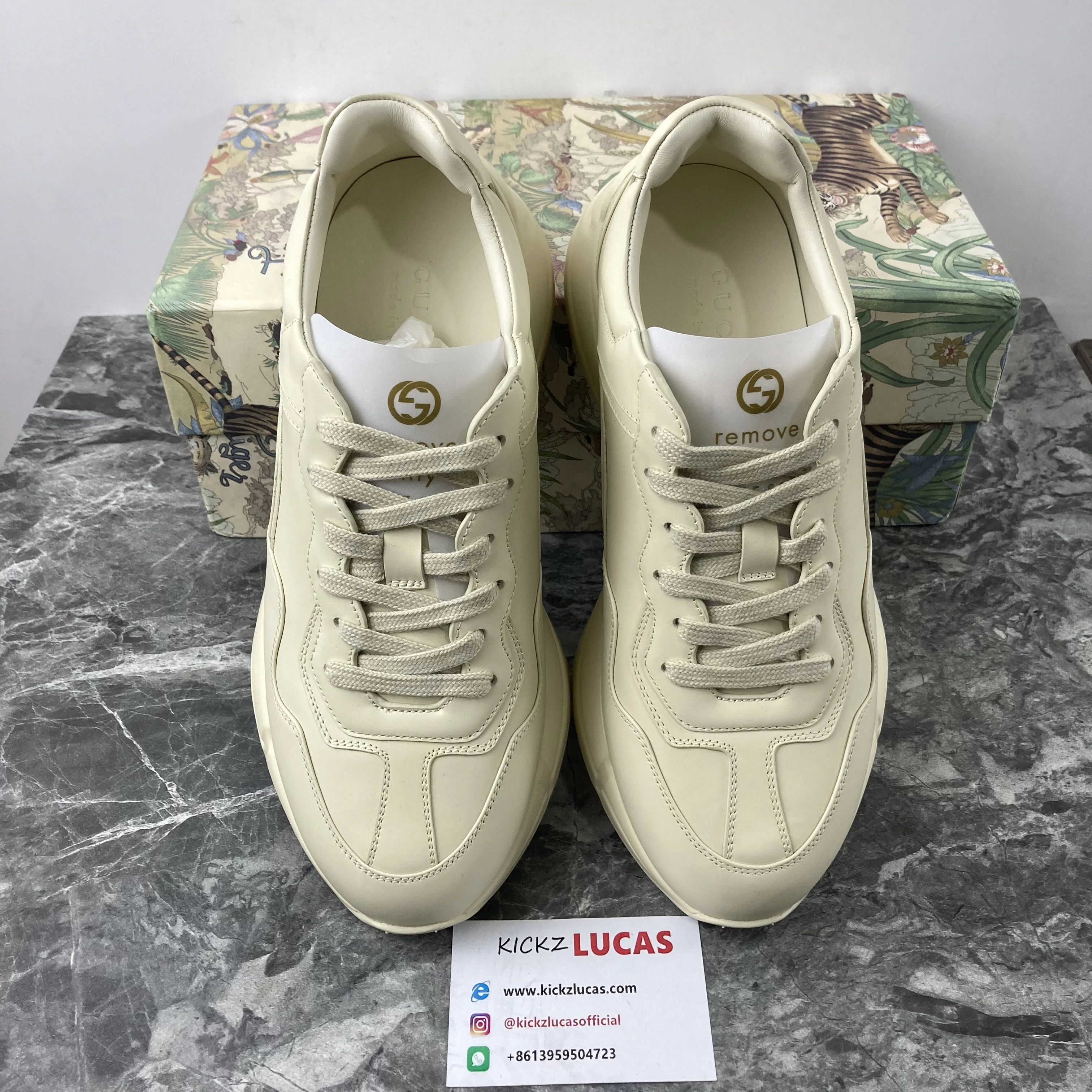 Men Women G*ucci Rhyton Top quality Sneaker KK221026- Seasonal 3463