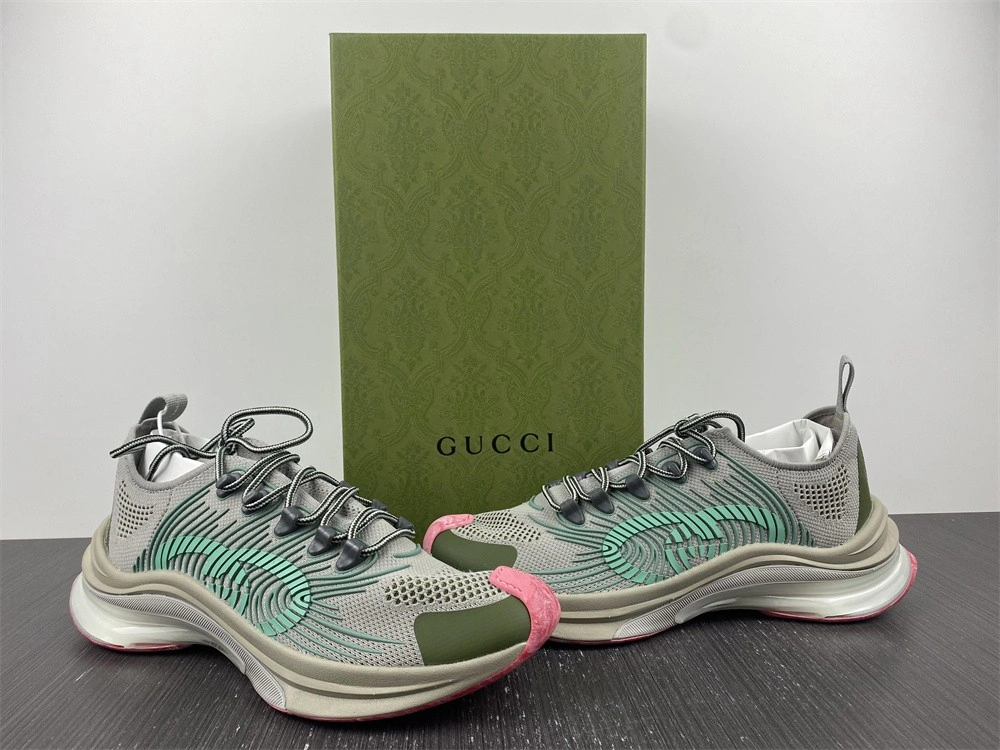 Men Women G*ucci Rhyton Top quality Sneaker MK221111- ZipUp 3461