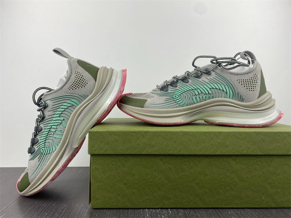 Men Women G*ucci Rhyton Top quality Sneaker MK221111- ZipUp 3461