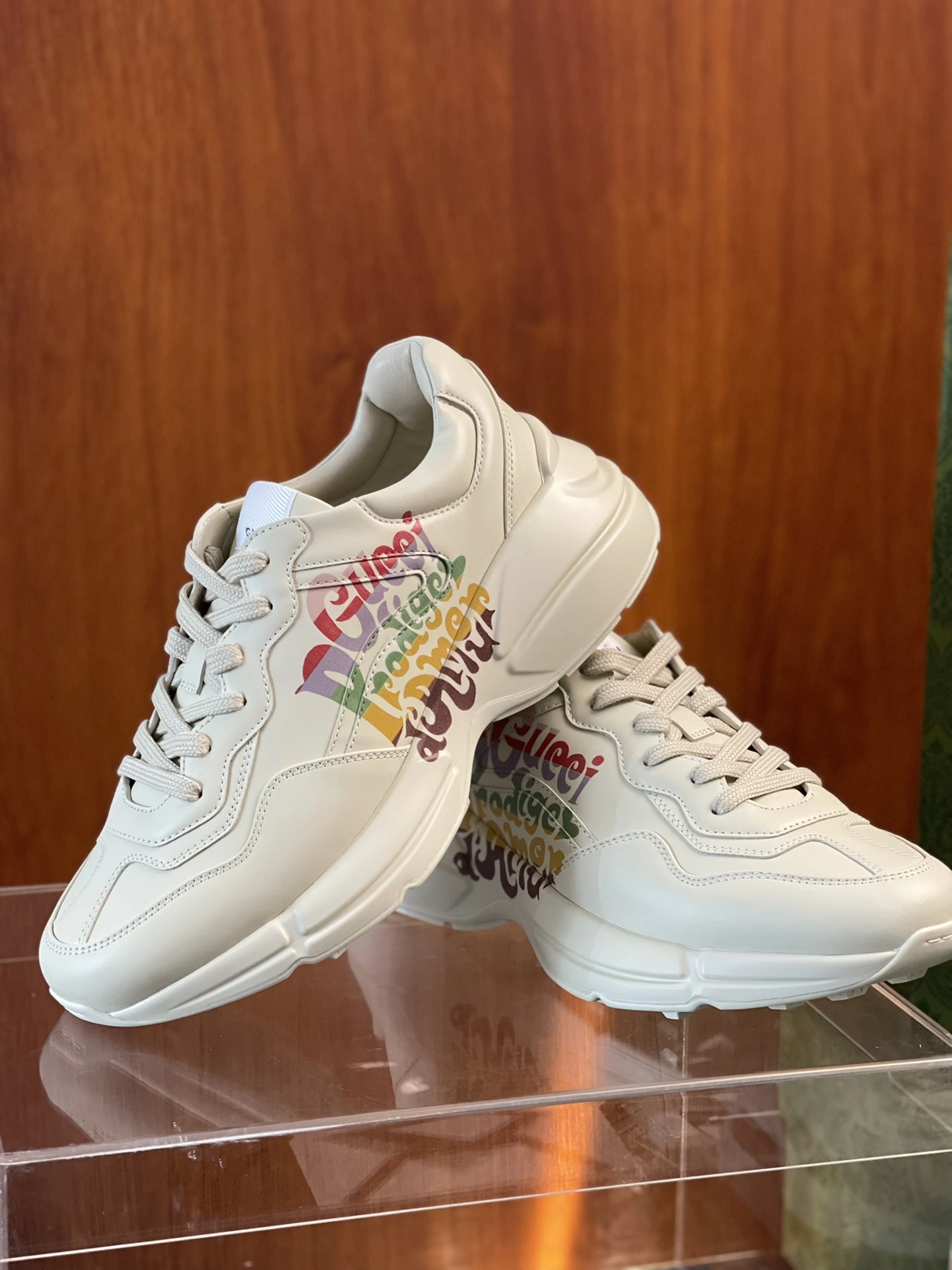 Men Women G*ucci Rhyton Top quality Sneaker RR230407- Cozy 3441