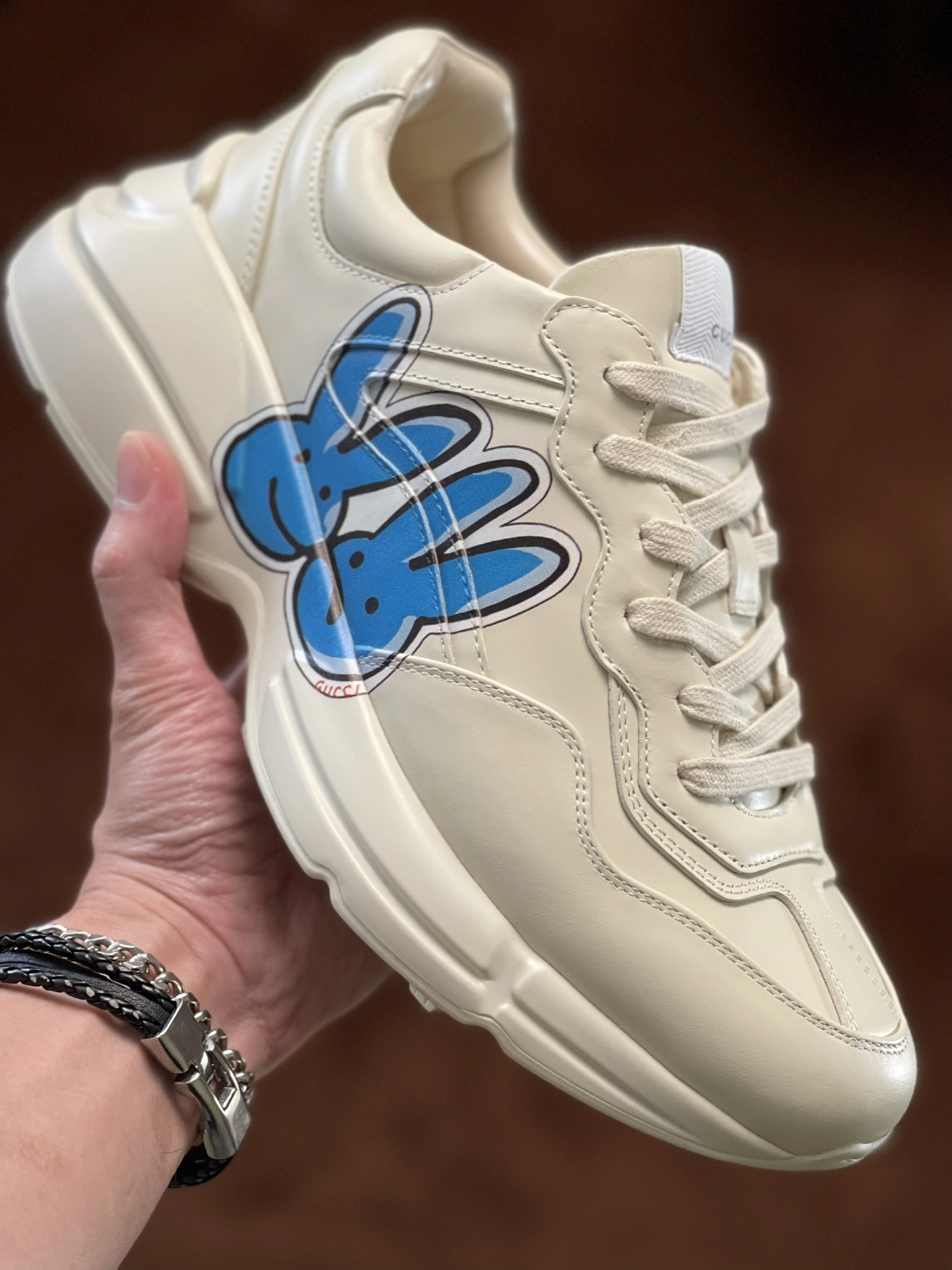Original Men Women G*ucci Rhyton Top quality Sneaker RR230407- 3442