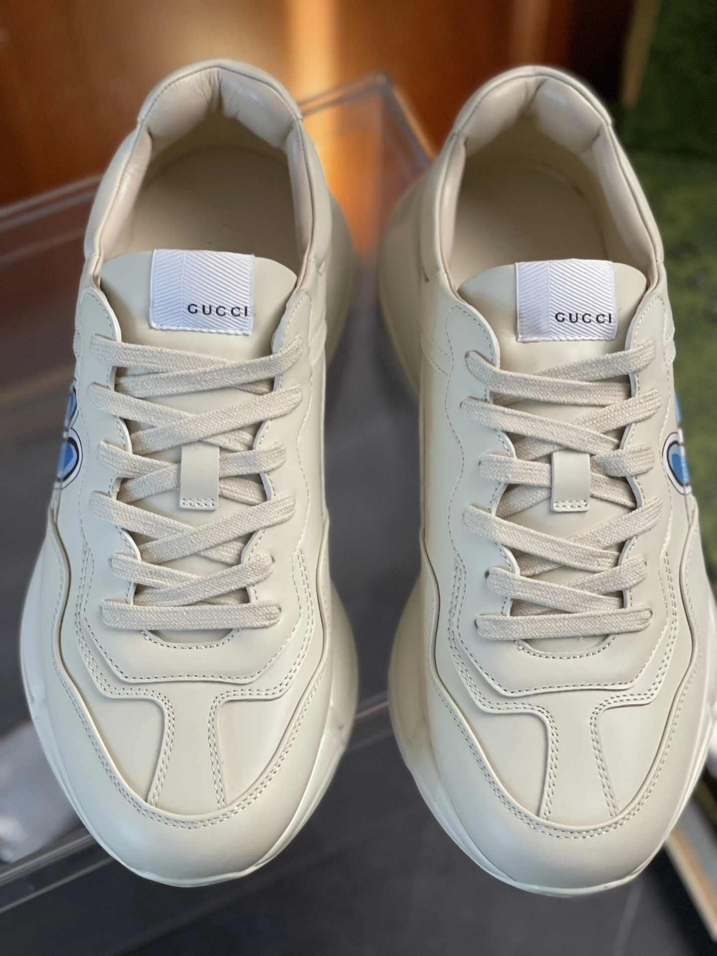 Original Men Women G*ucci Rhyton Top quality Sneaker RR230407- 3442