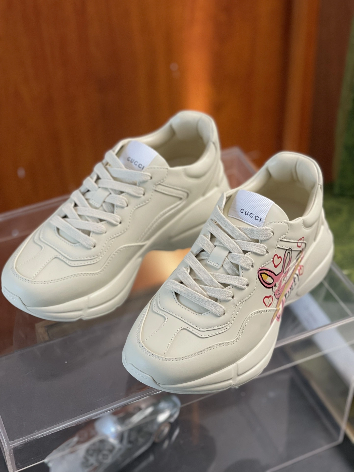 Men Women G*ucci Rhyton Top quality Sneaker RR230407- FlexibleFit 3440